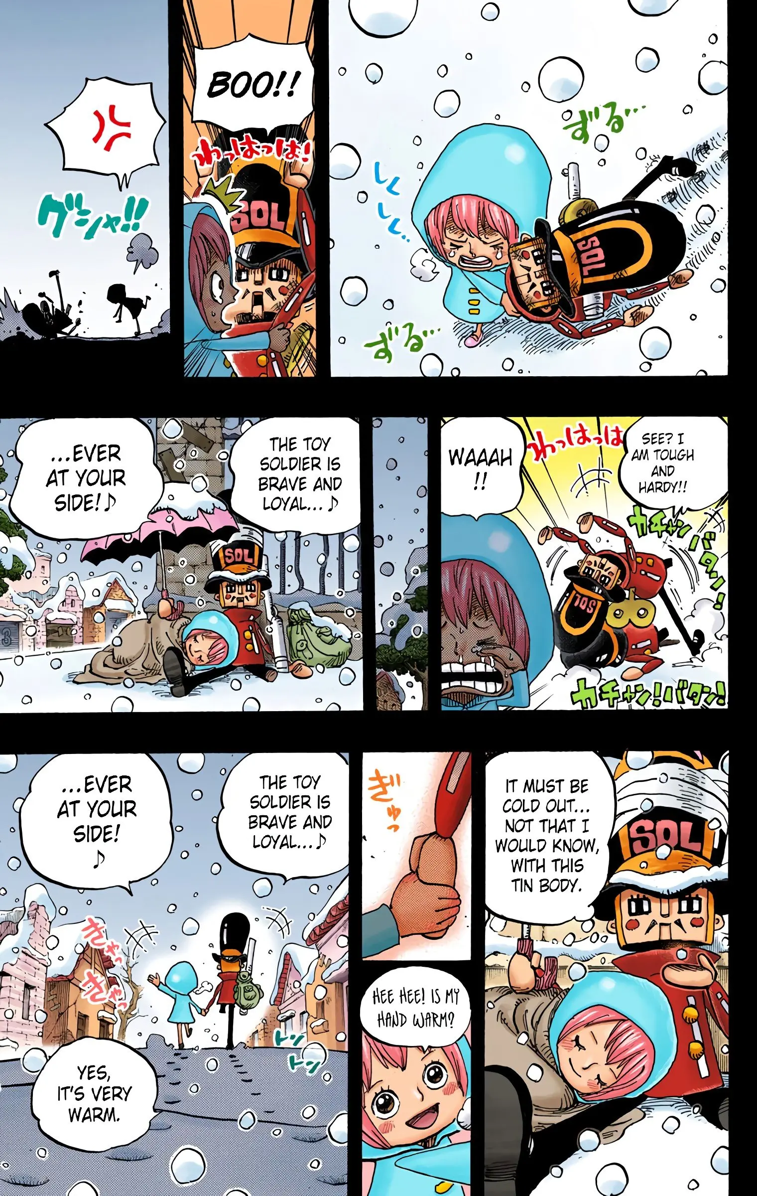 One Piece Colored, chapter 721, page 13