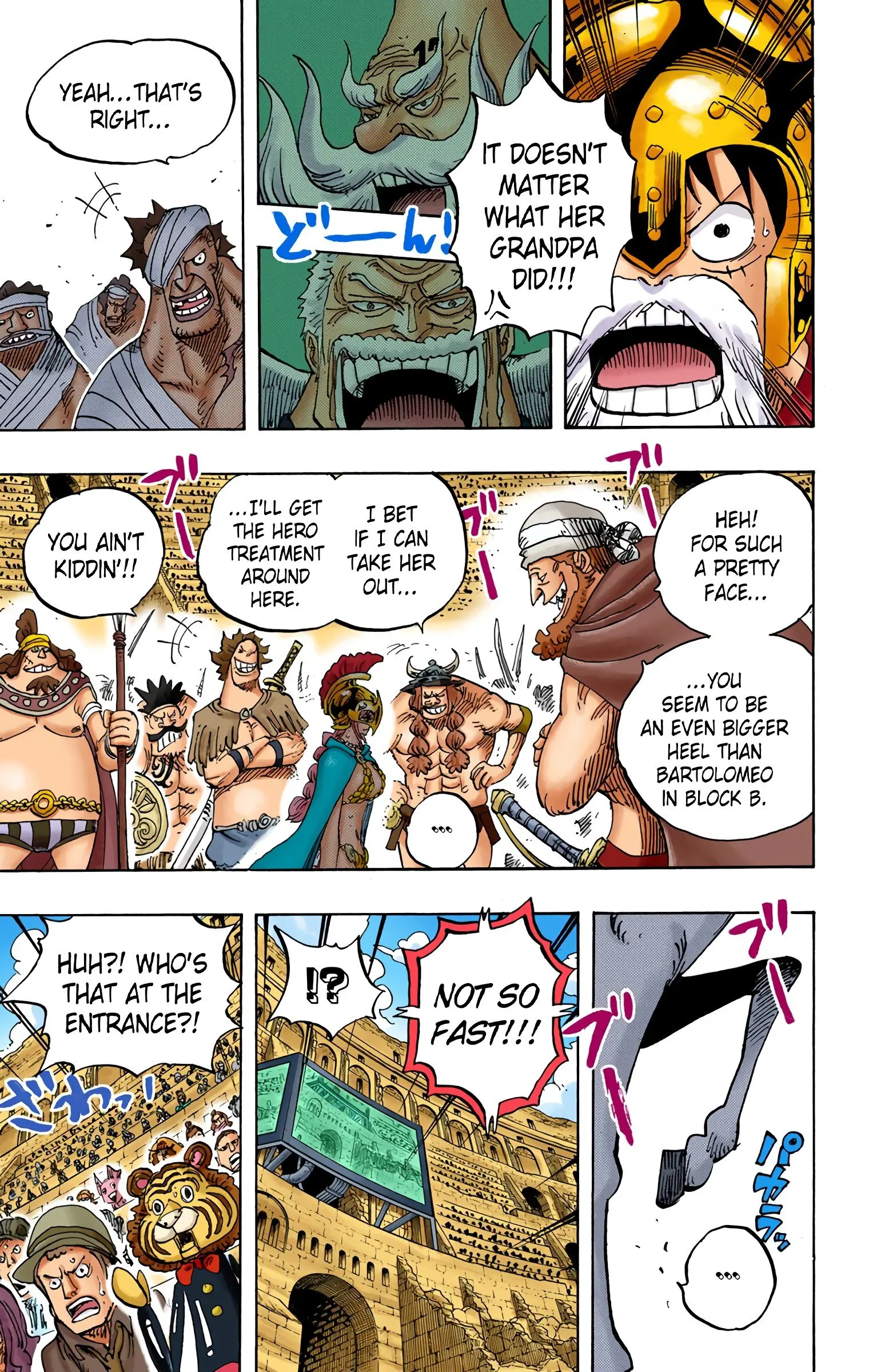 One Piece Colored, chapter 722, page 8