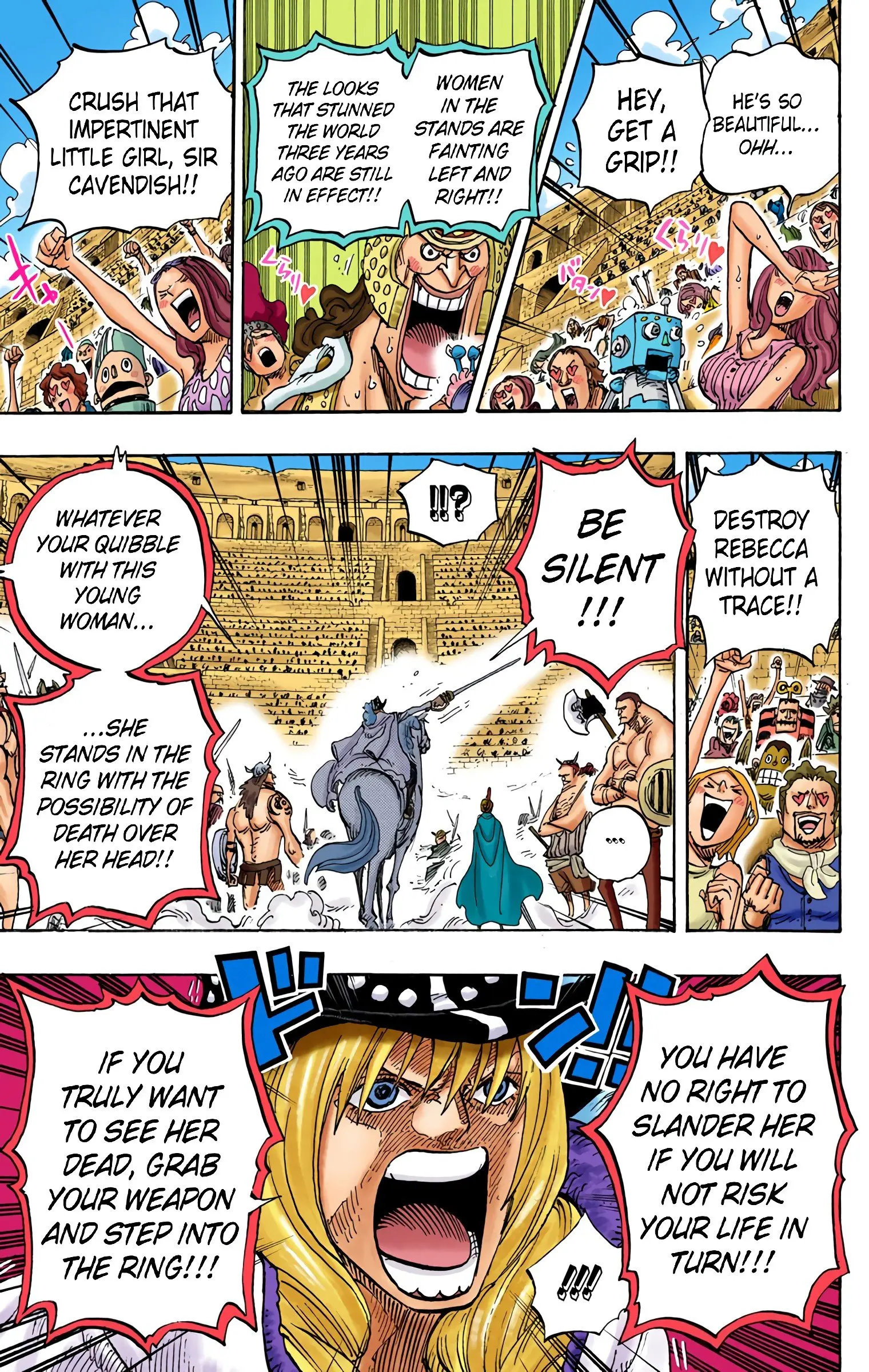 One Piece Colored, chapter 722, page 10
