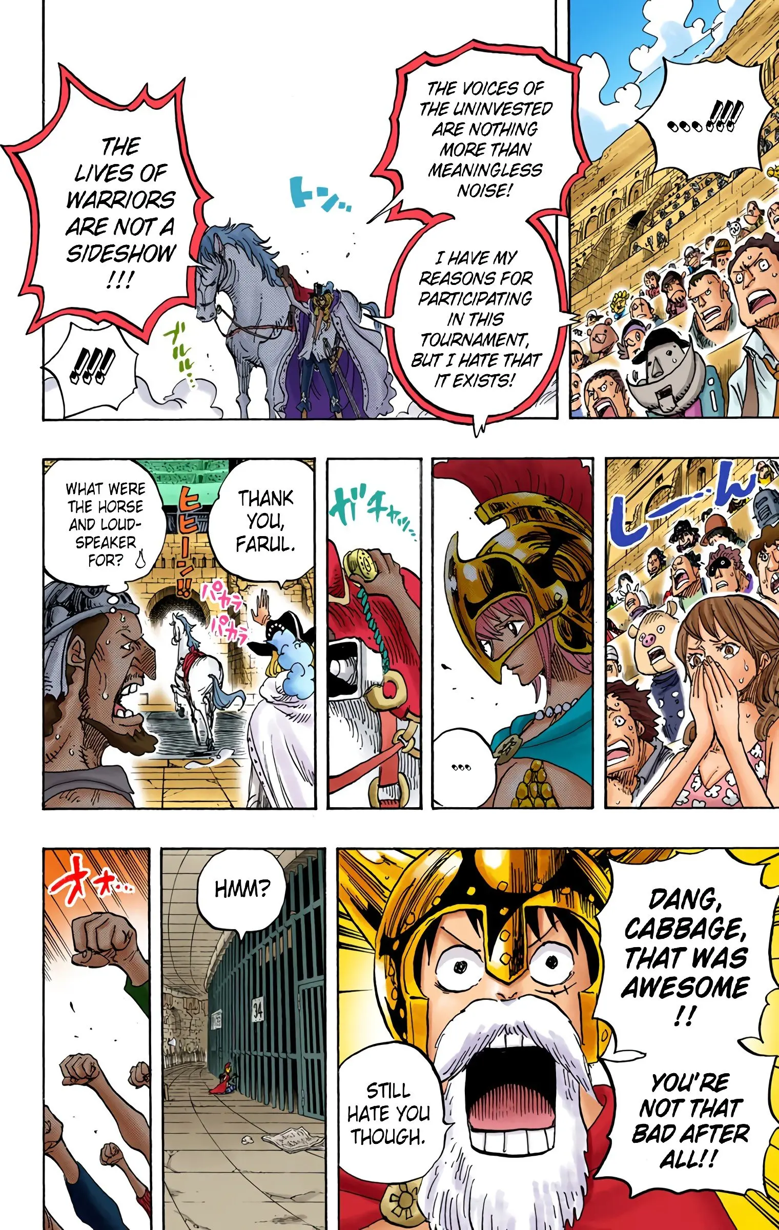 One Piece Colored, chapter 722, page 11