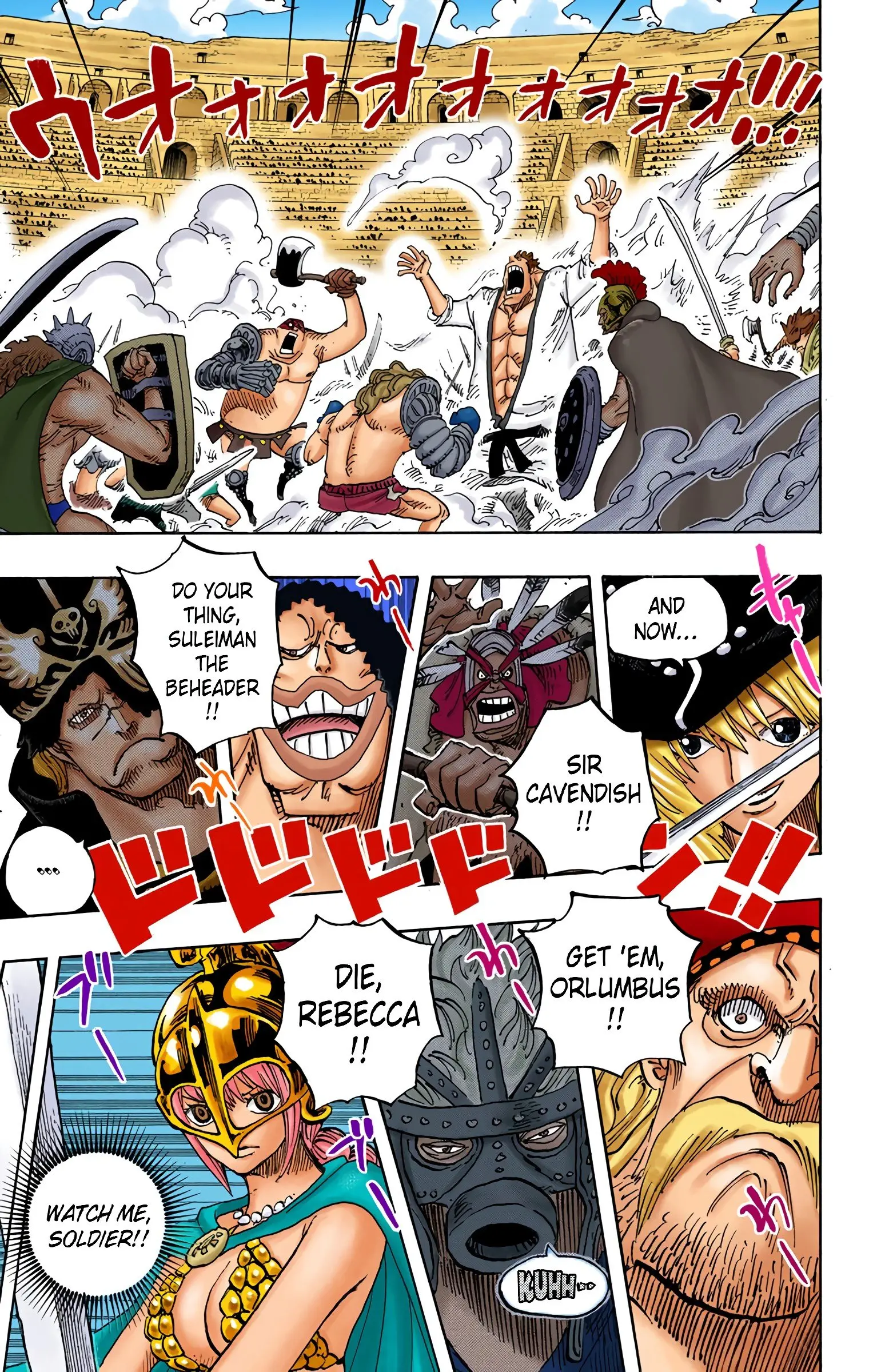 One Piece Colored, chapter 722, page 14