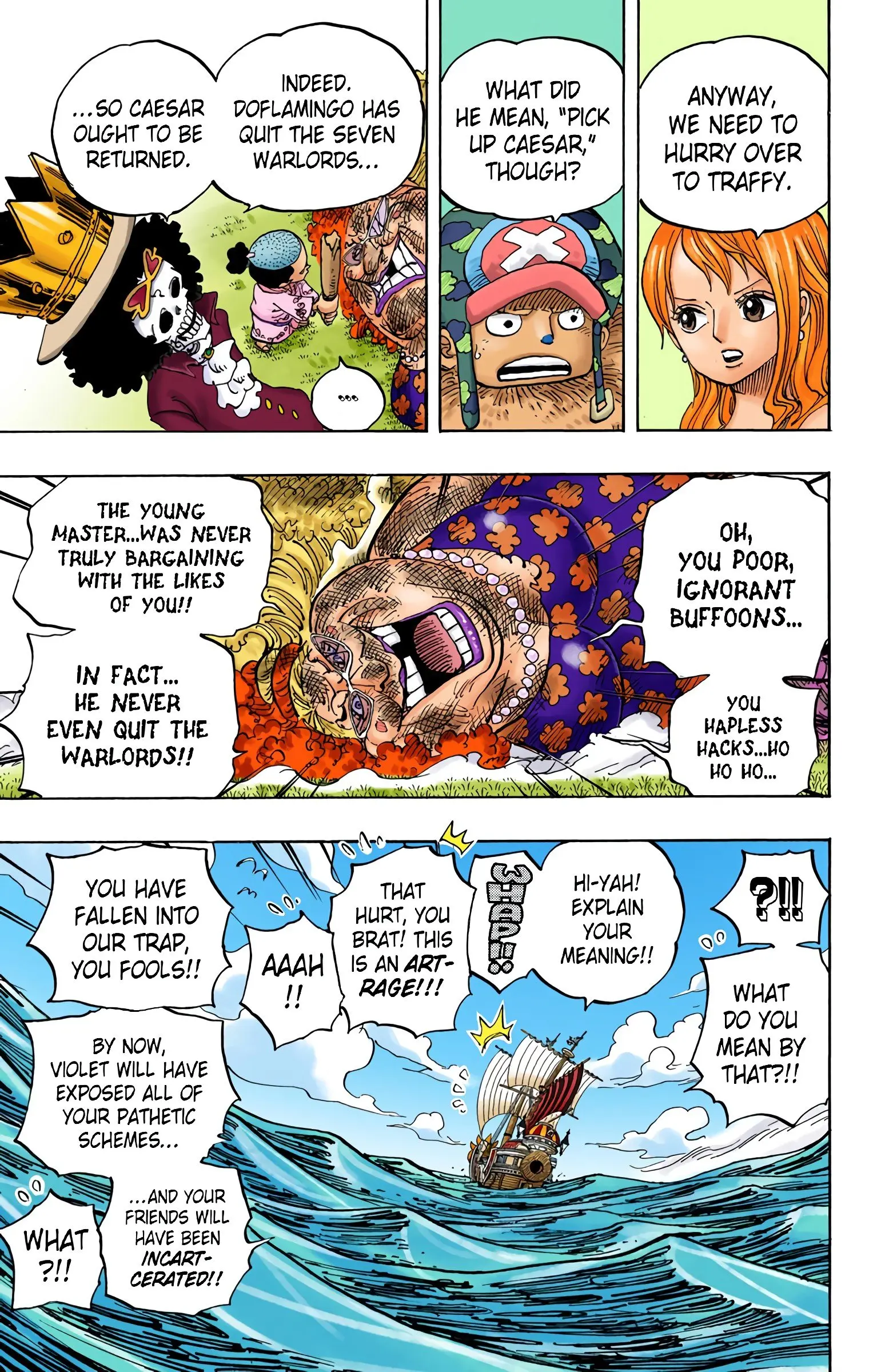 One Piece Colored, chapter 723, page 9