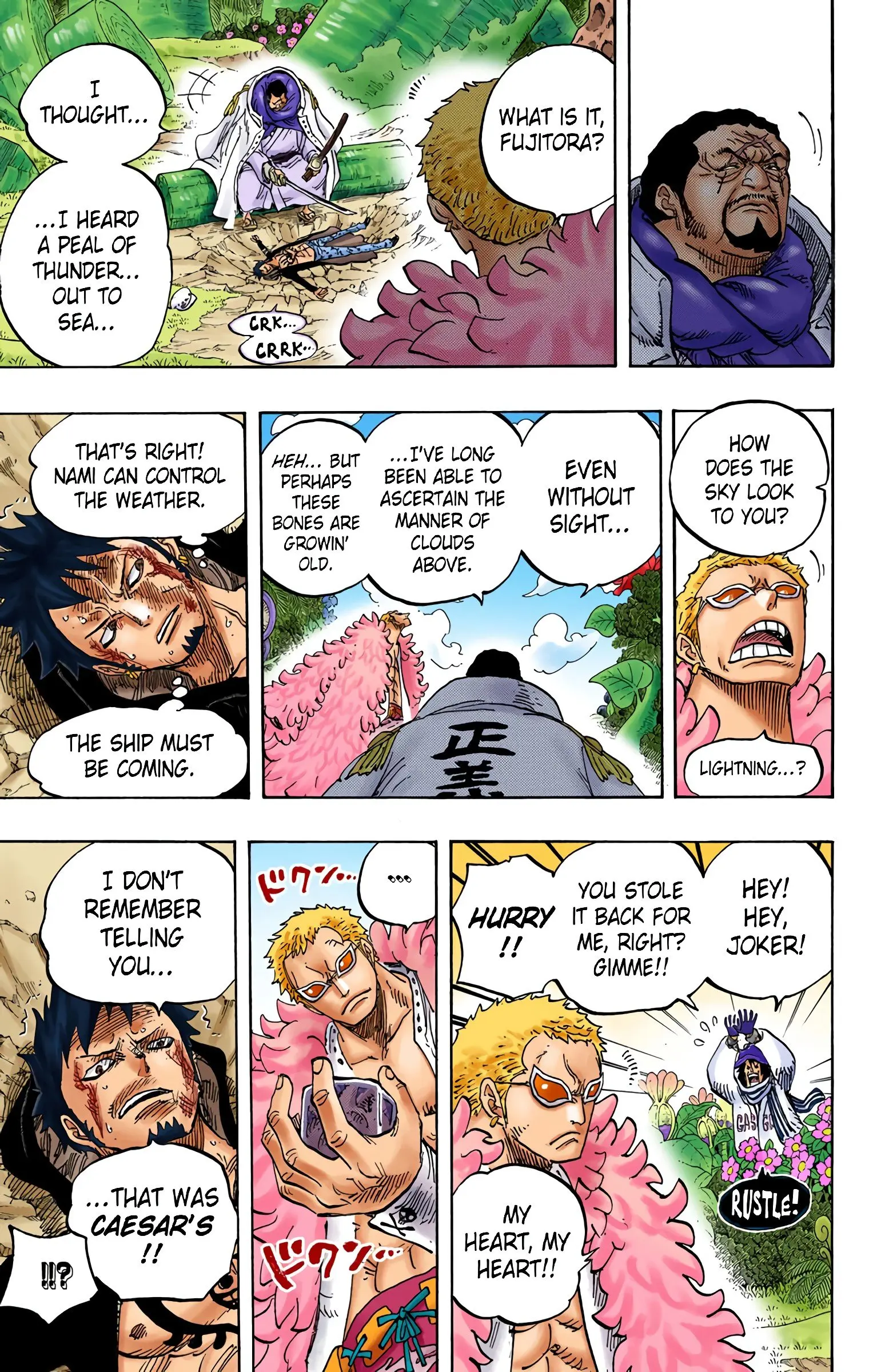 One Piece Colored, chapter 723, page 11