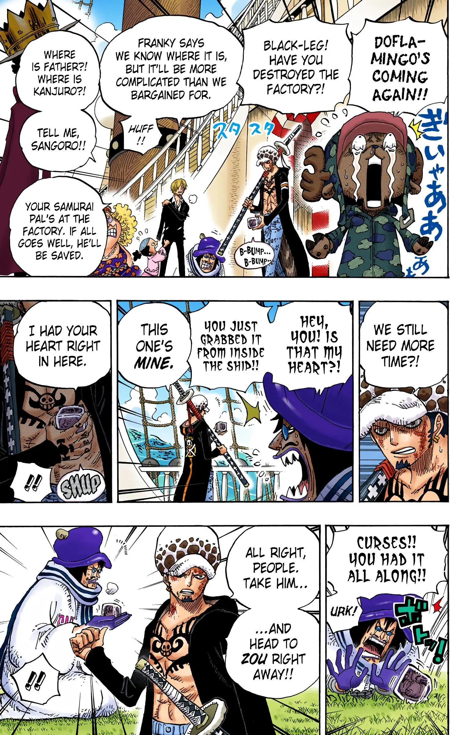 One Piece Colored, chapter 724, page 11
