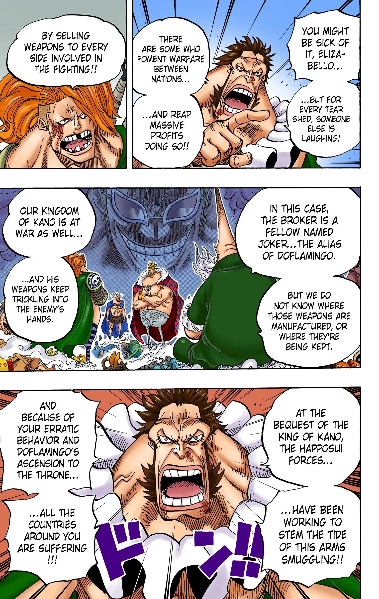 One Piece Colored, chapter 726, page 7