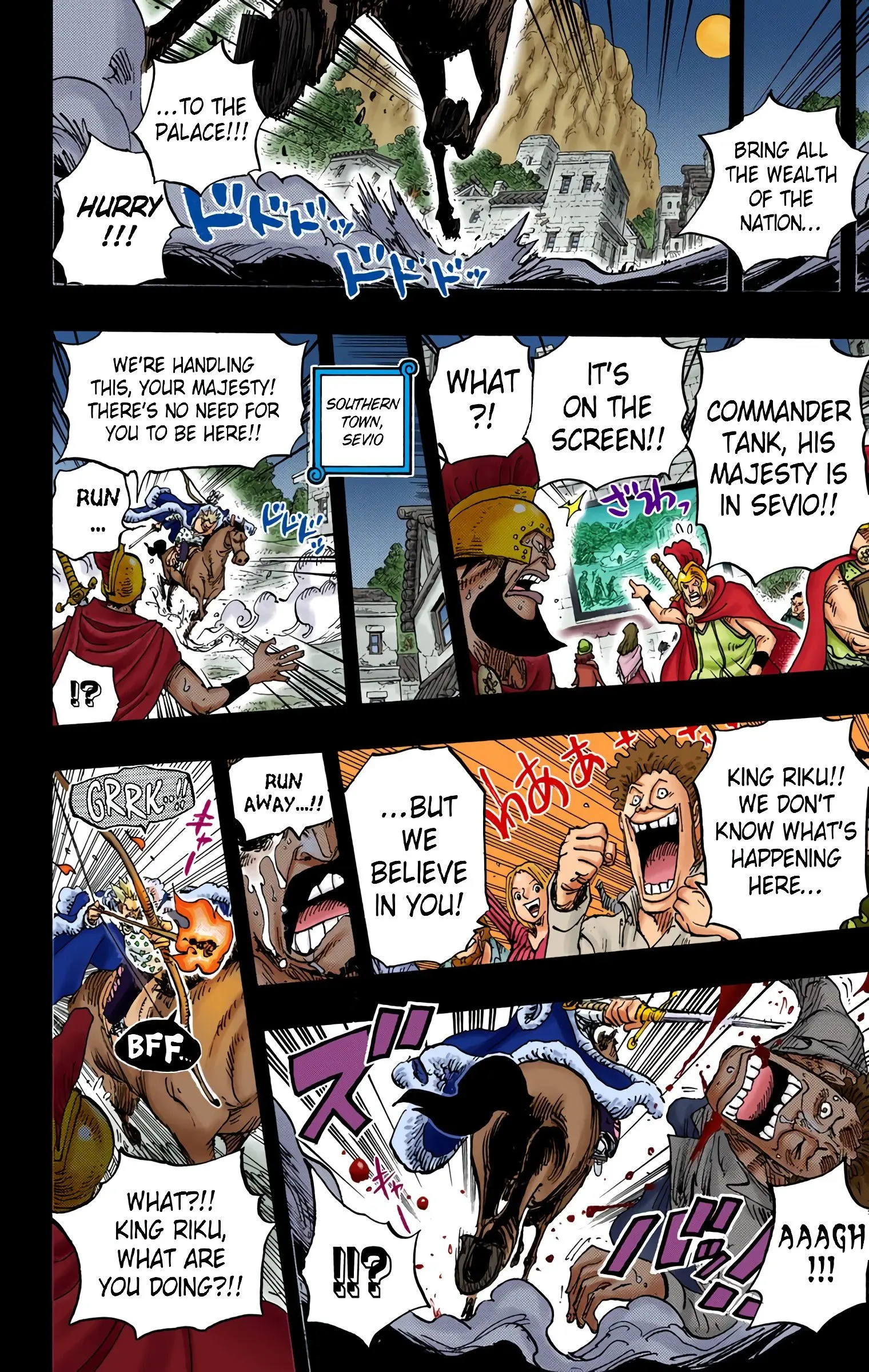 One Piece Colored, chapter 727, page 14