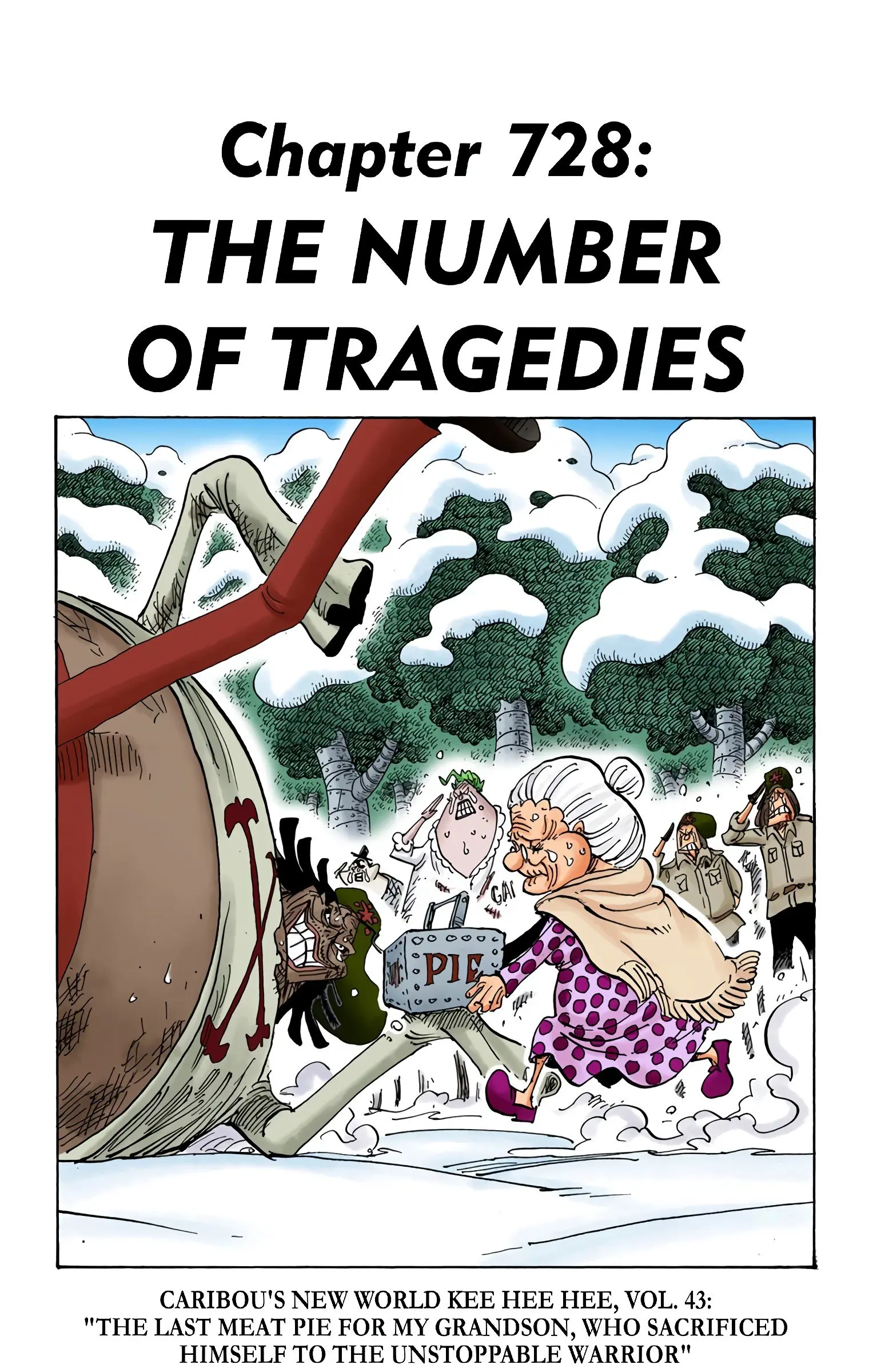 One Piece Colored, chapter 728, page 1