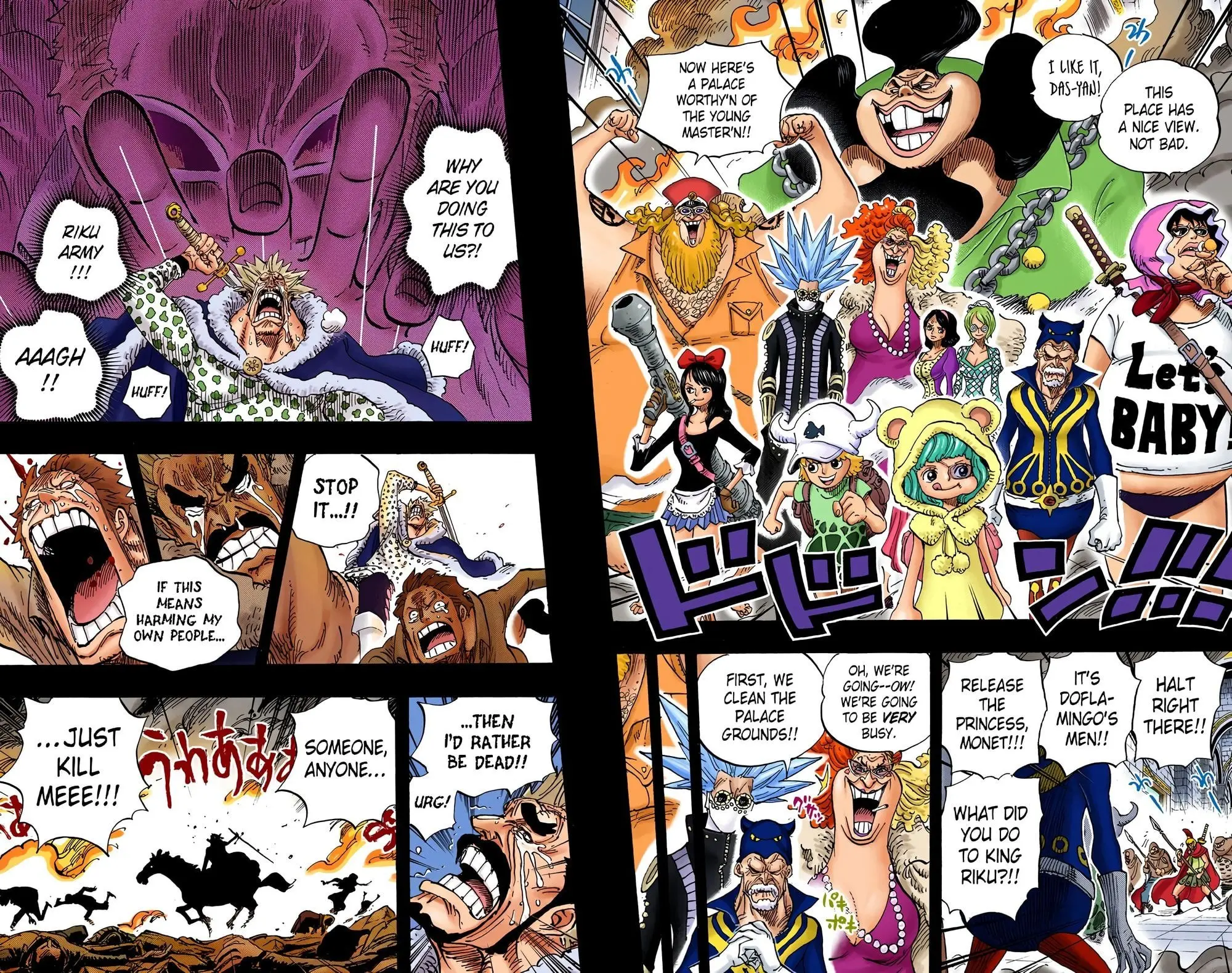 One Piece Colored, chapter 728, page 4
