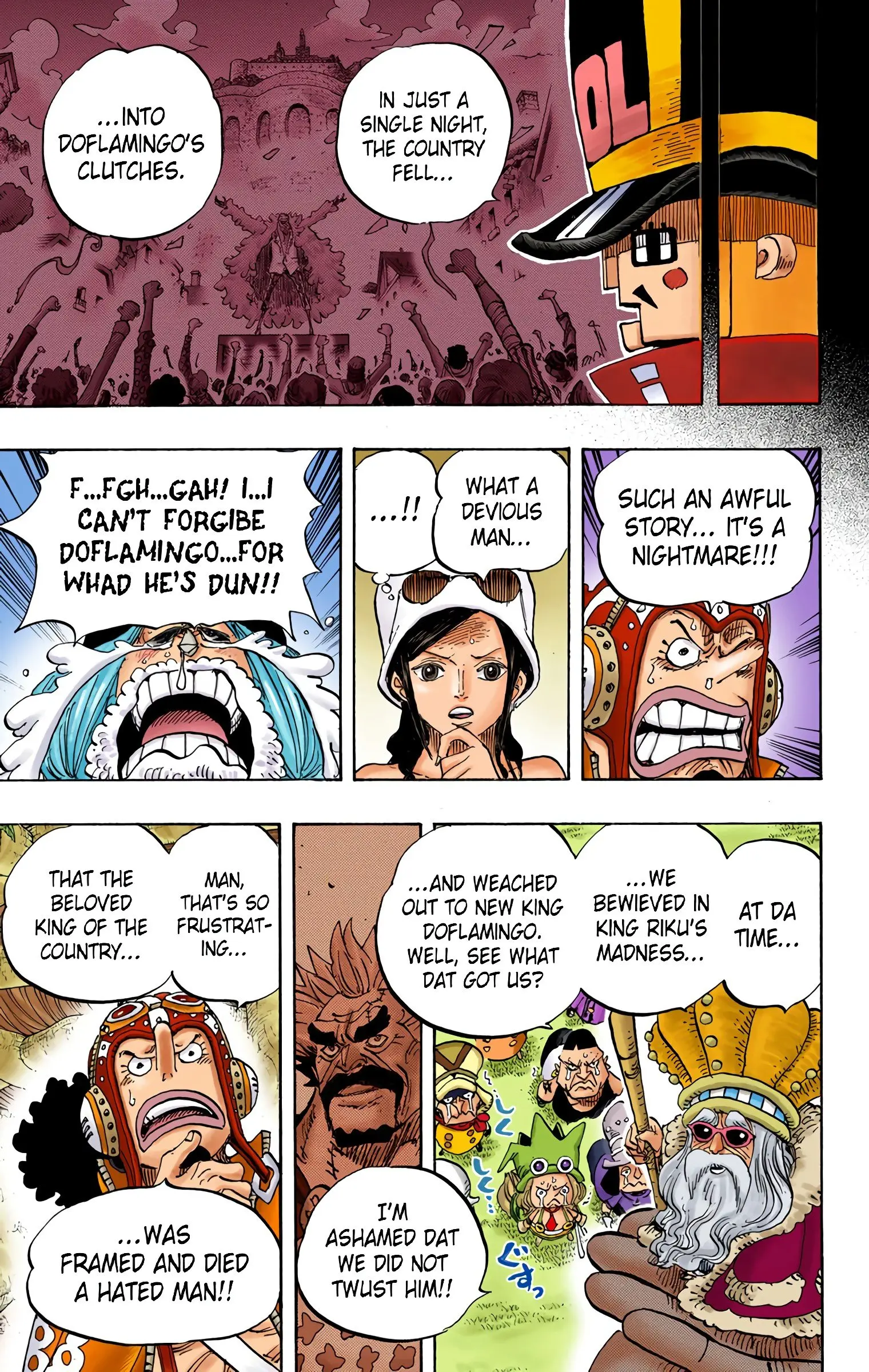 One Piece Colored, chapter 728, page 9
