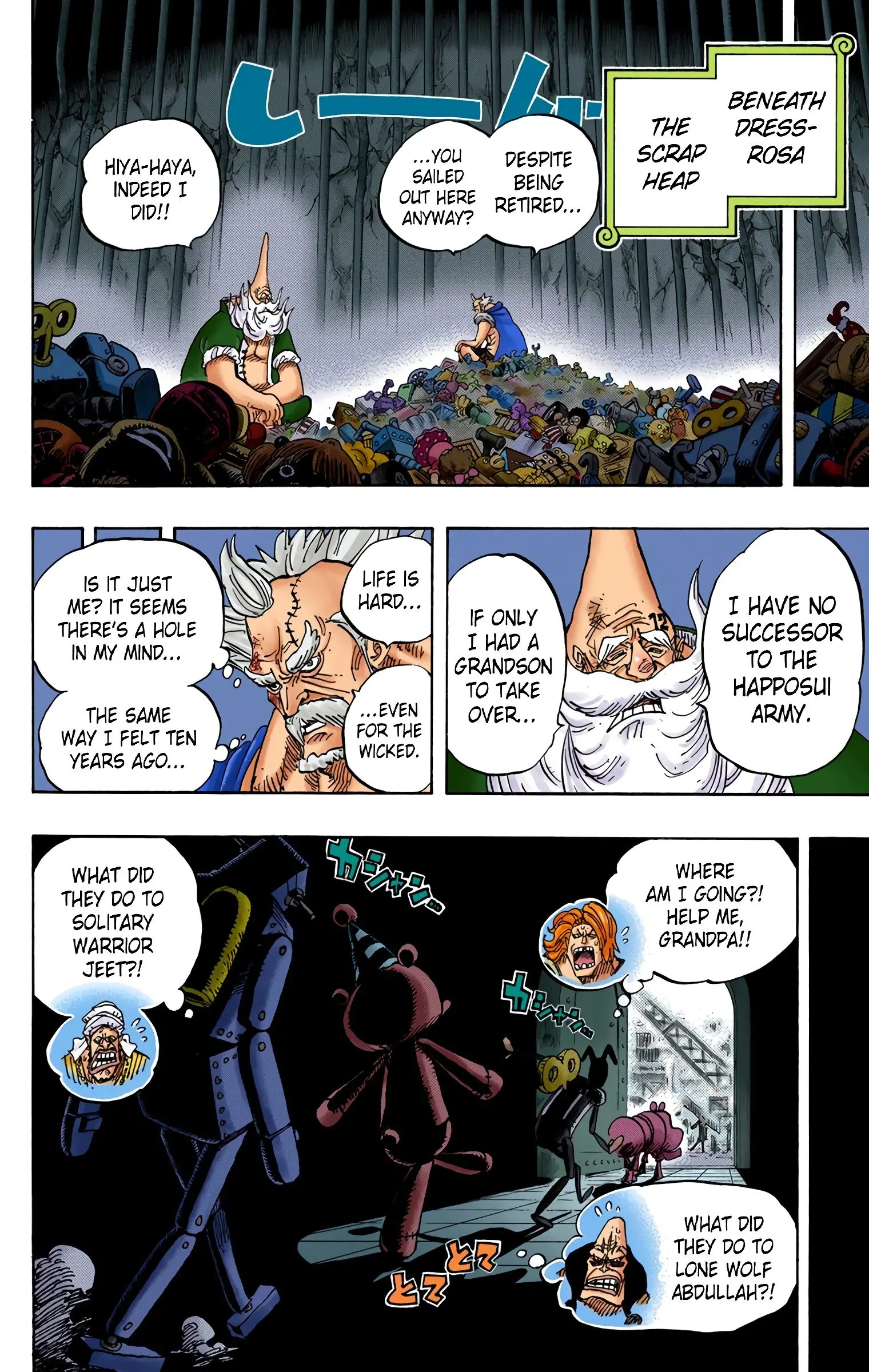 One Piece Colored, chapter 728, page 16