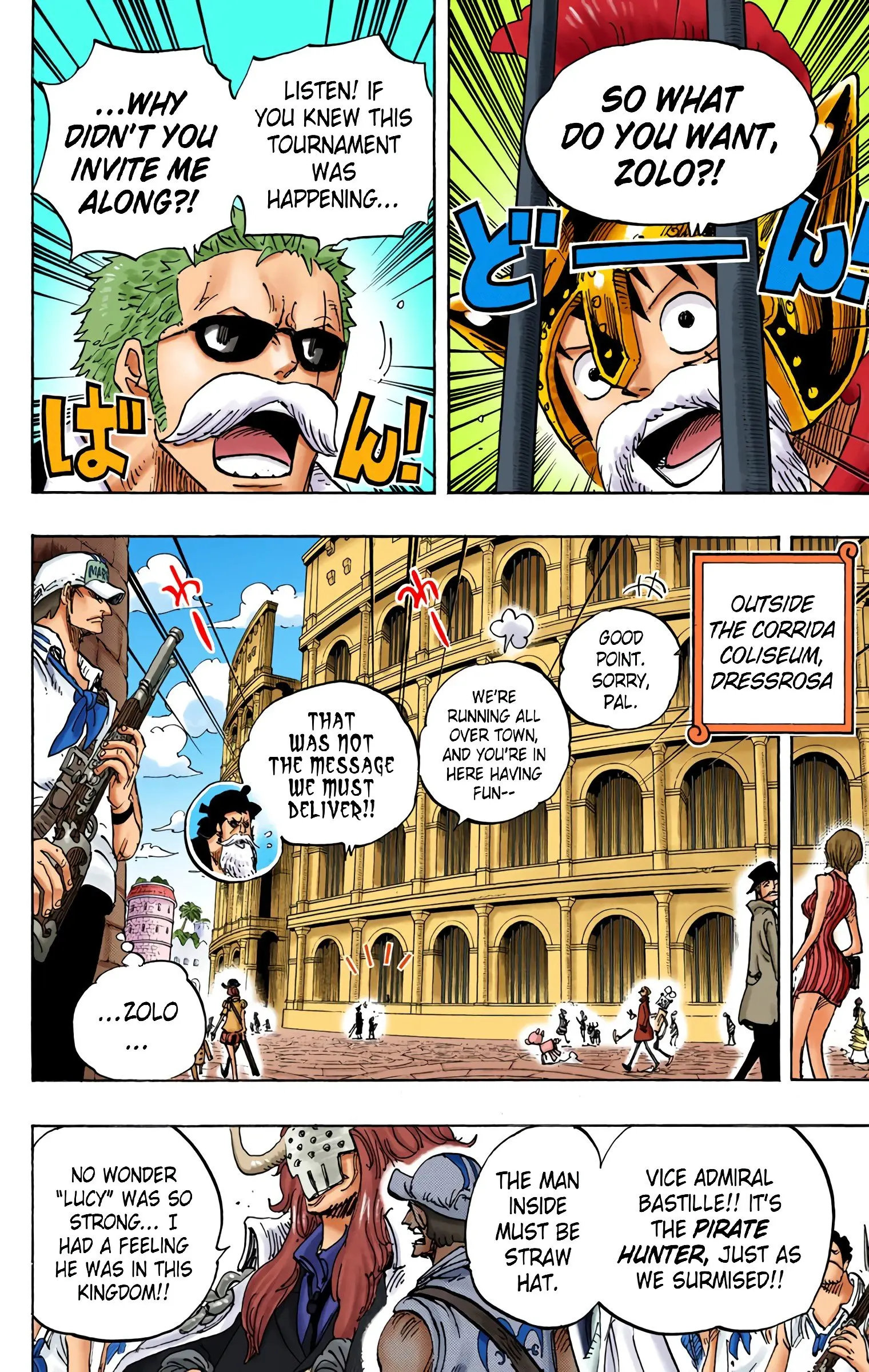One Piece Colored, chapter 729, page 8