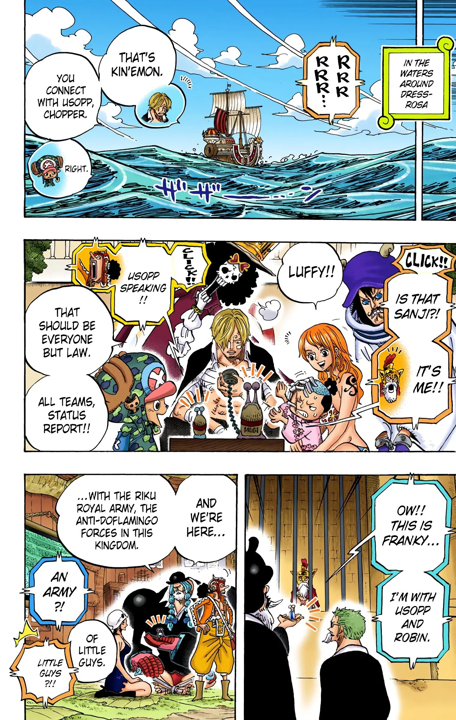 One Piece Colored, chapter 729, page 10