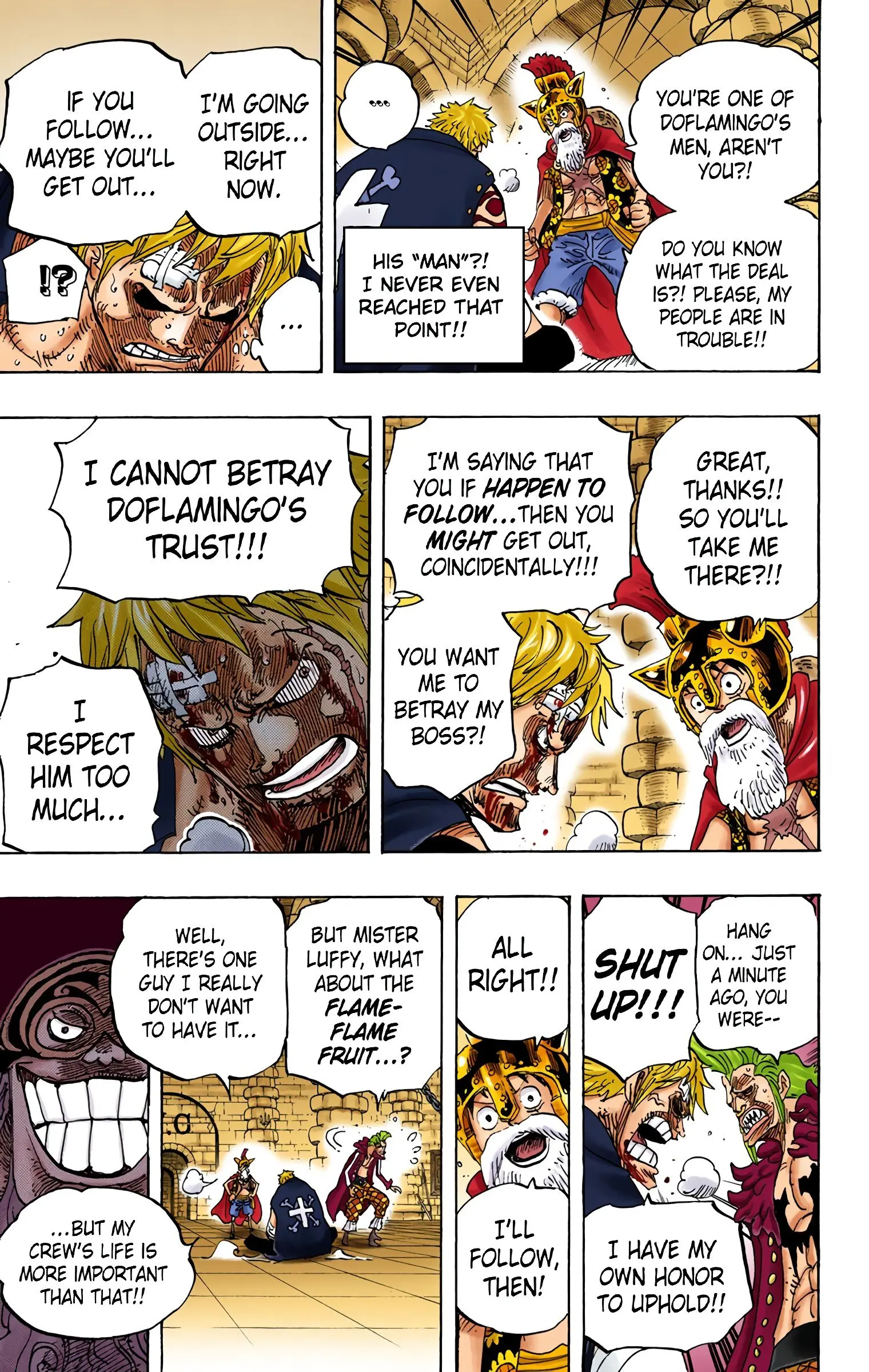 One Piece Colored, chapter 731, page 13