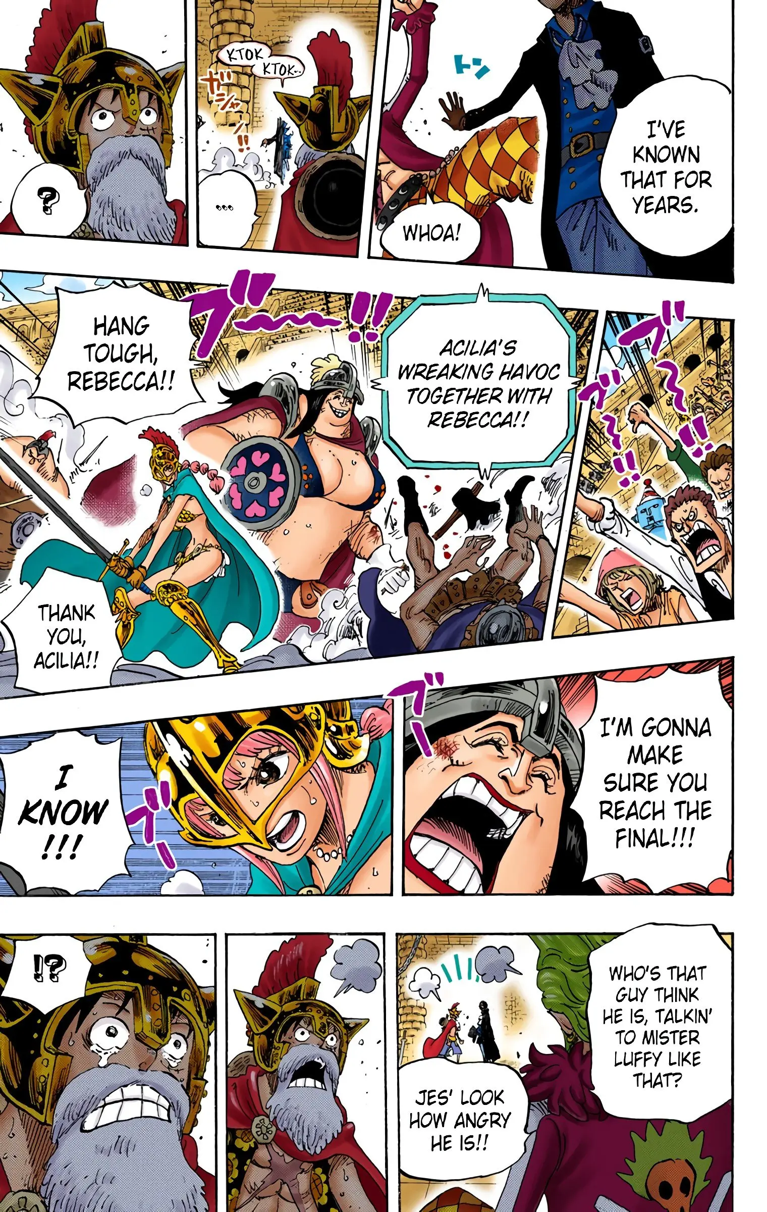 One Piece Colored, chapter 731, page 15
