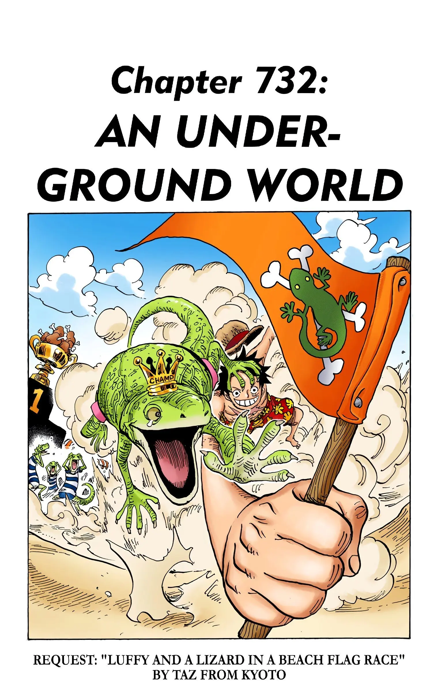 One Piece Colored, chapter 732, page 6