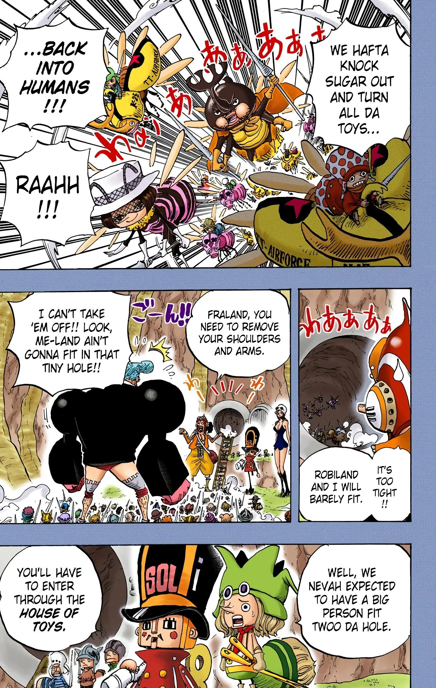 One Piece Colored, chapter 732, page 8