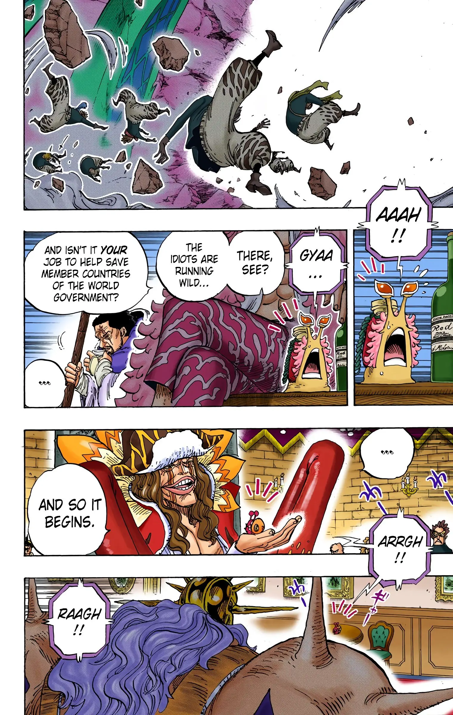 One Piece Colored, chapter 732, page 15