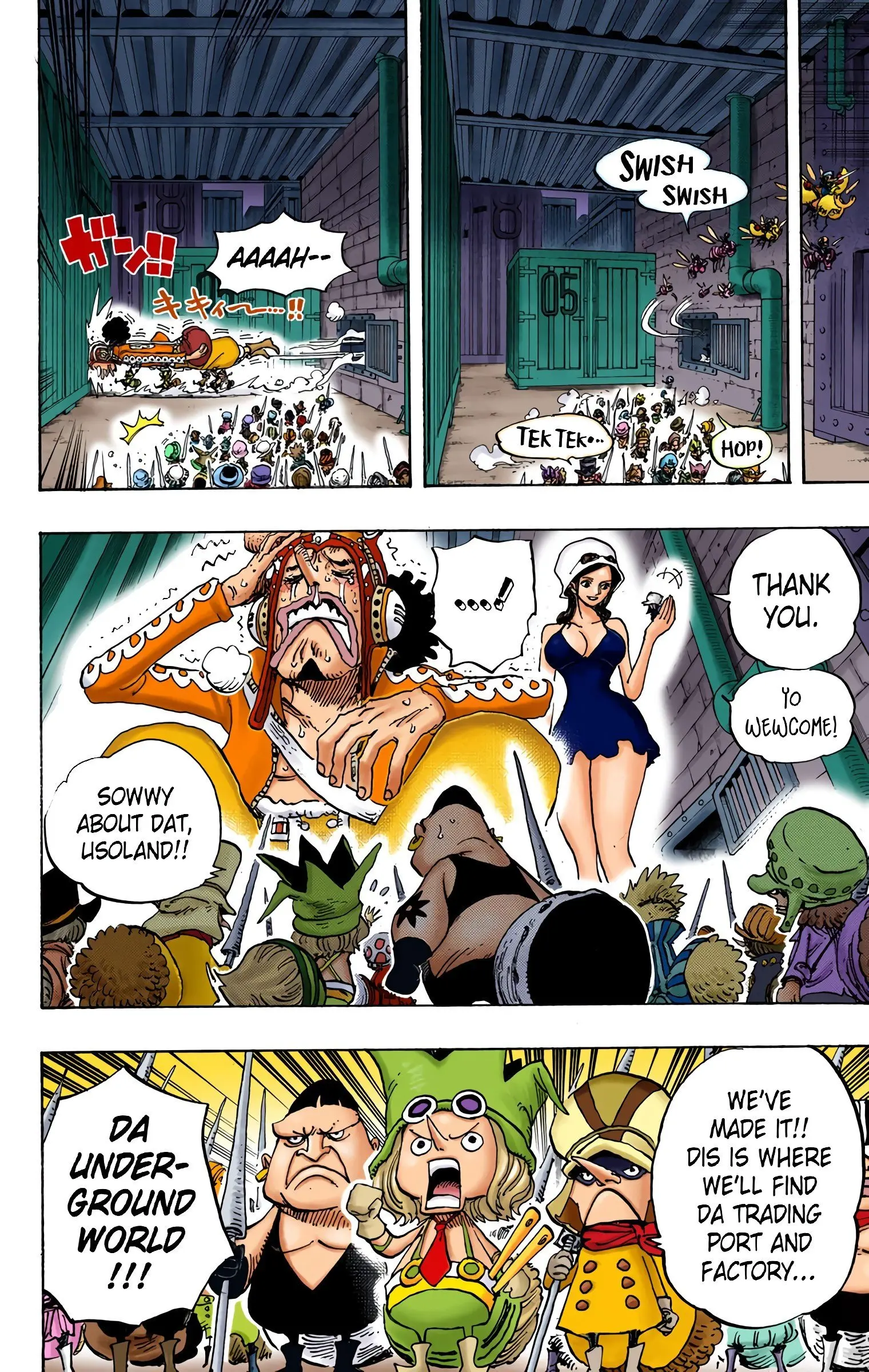 One Piece Colored, chapter 732, page 20