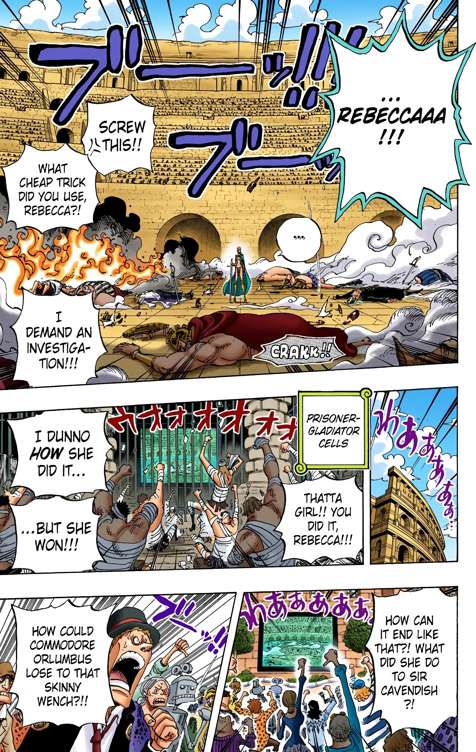 One Piece Colored, chapter 734, page 5