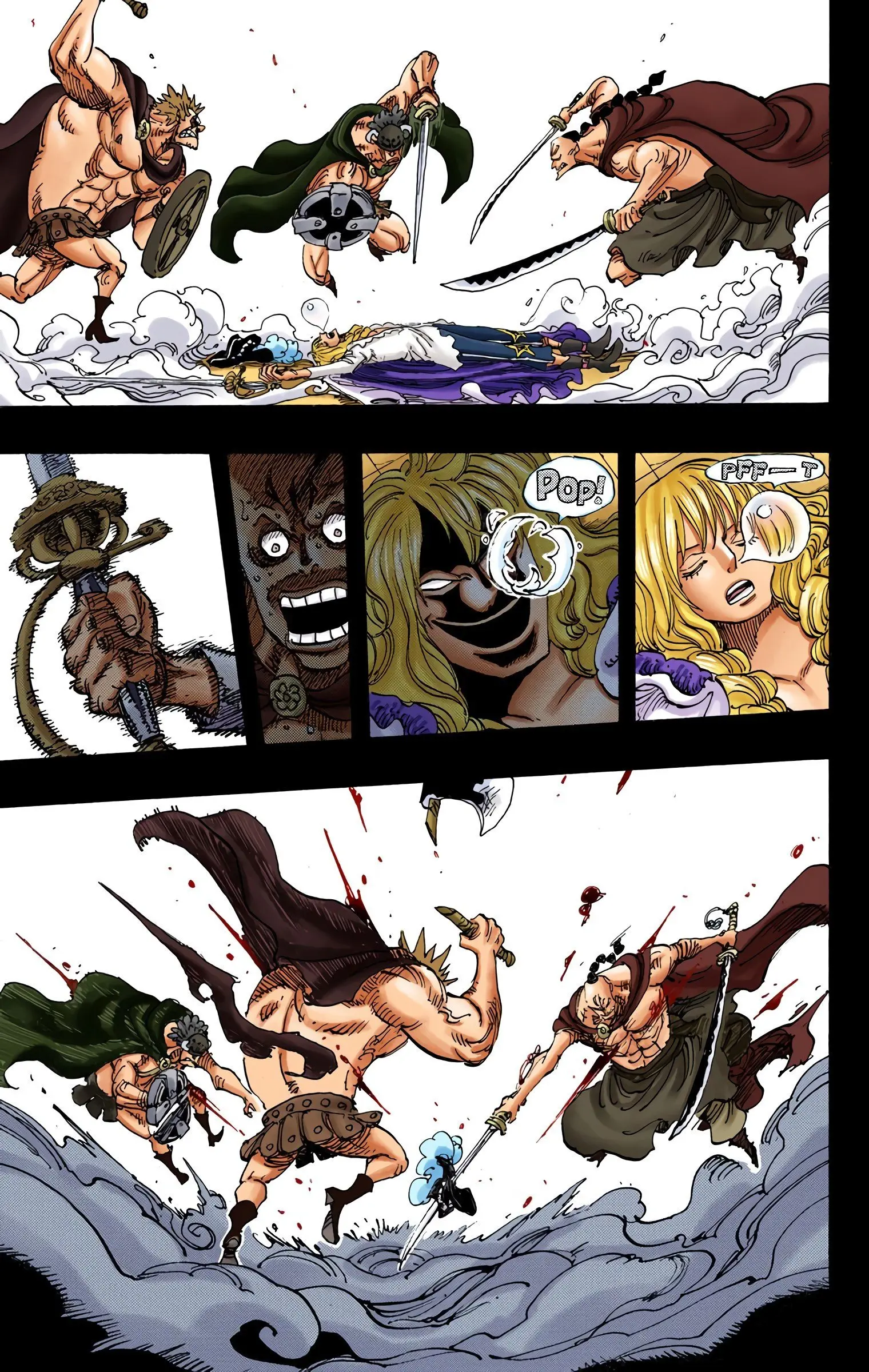 One Piece Colored, chapter 734, page 9