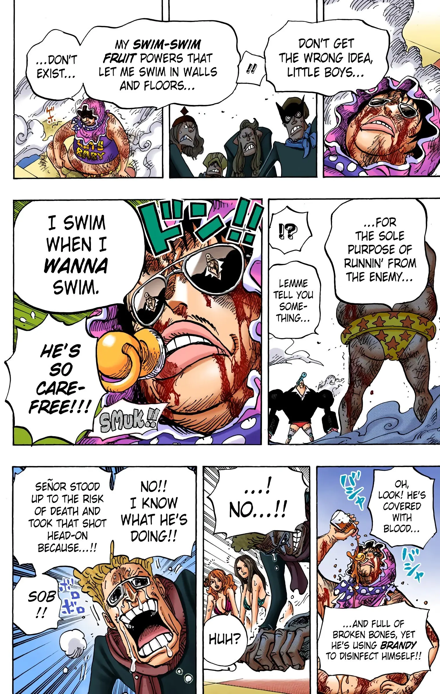 One Piece Colored, chapter 735, page 10