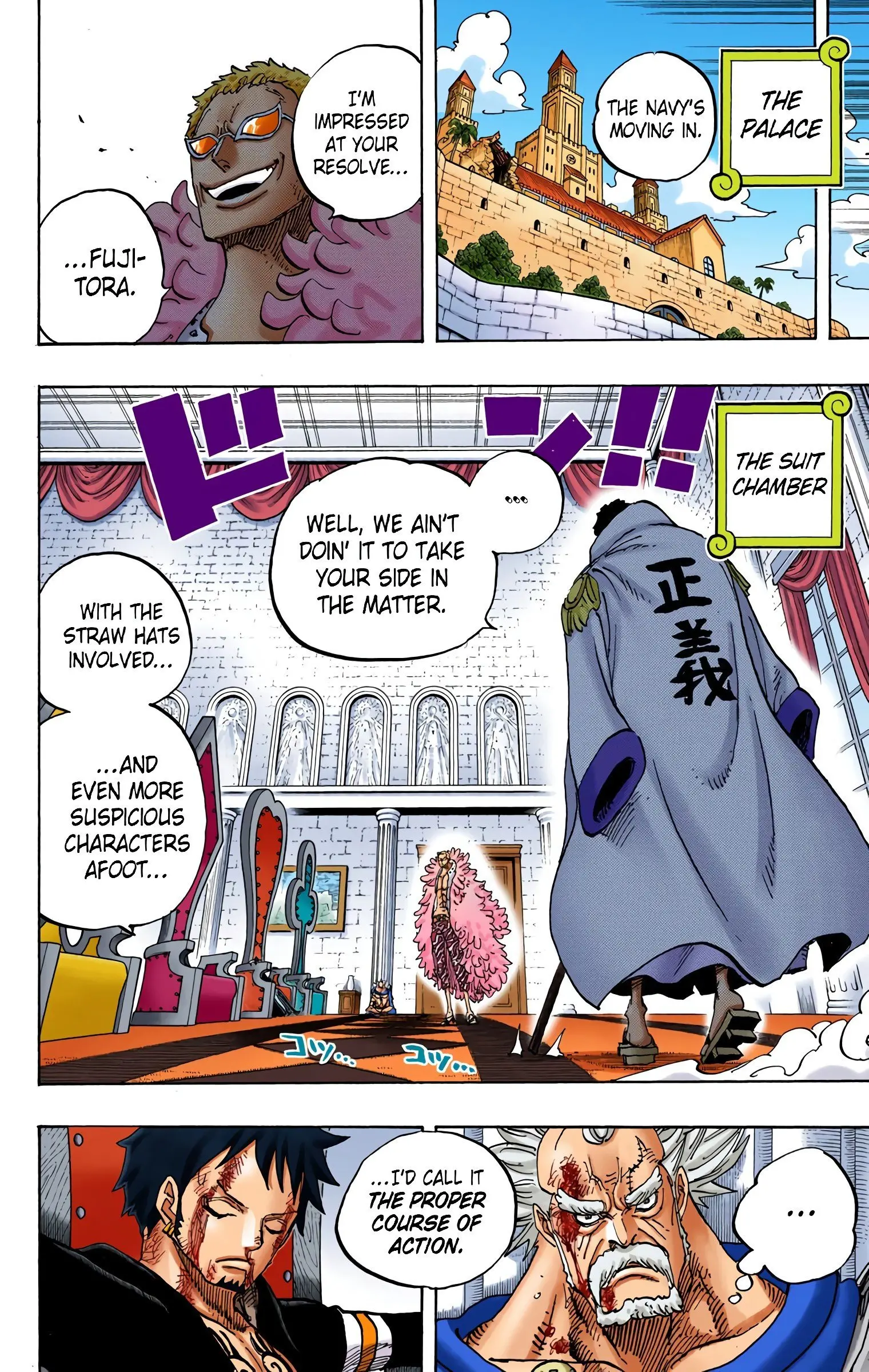 One Piece Colored, chapter 735, page 14