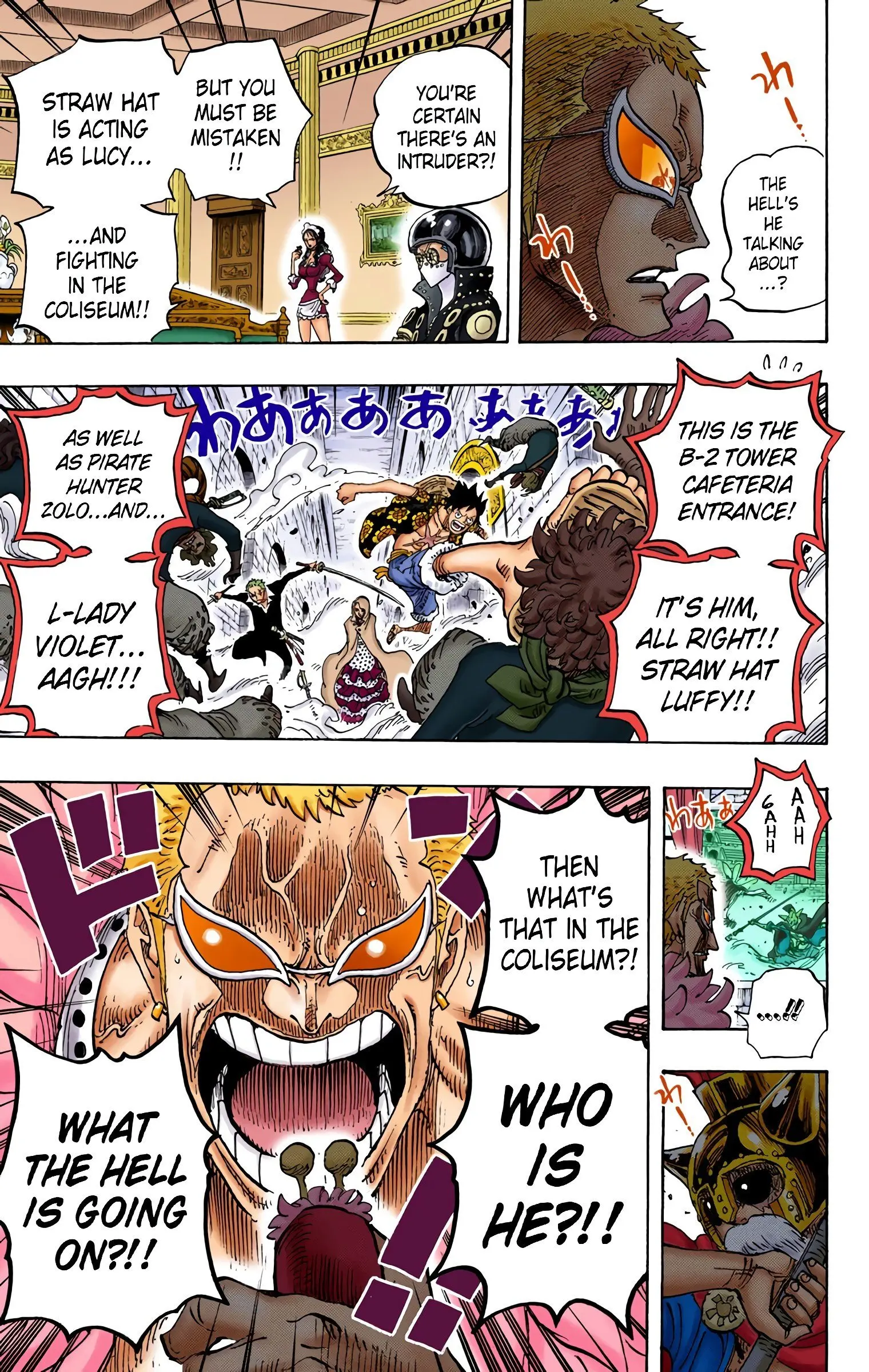 One Piece Colored, chapter 736, page 13