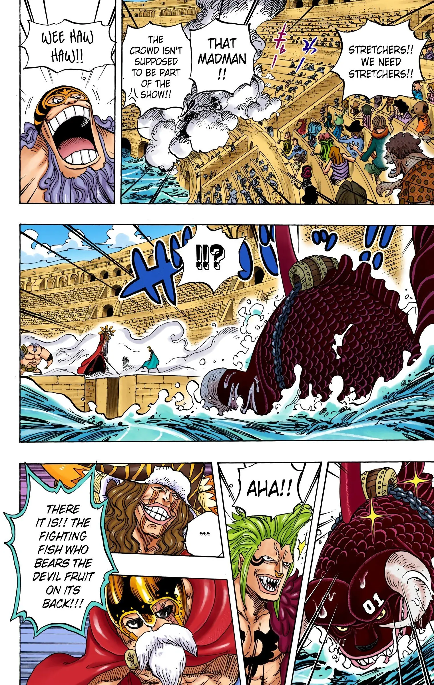 One Piece Colored, chapter 737, page 5