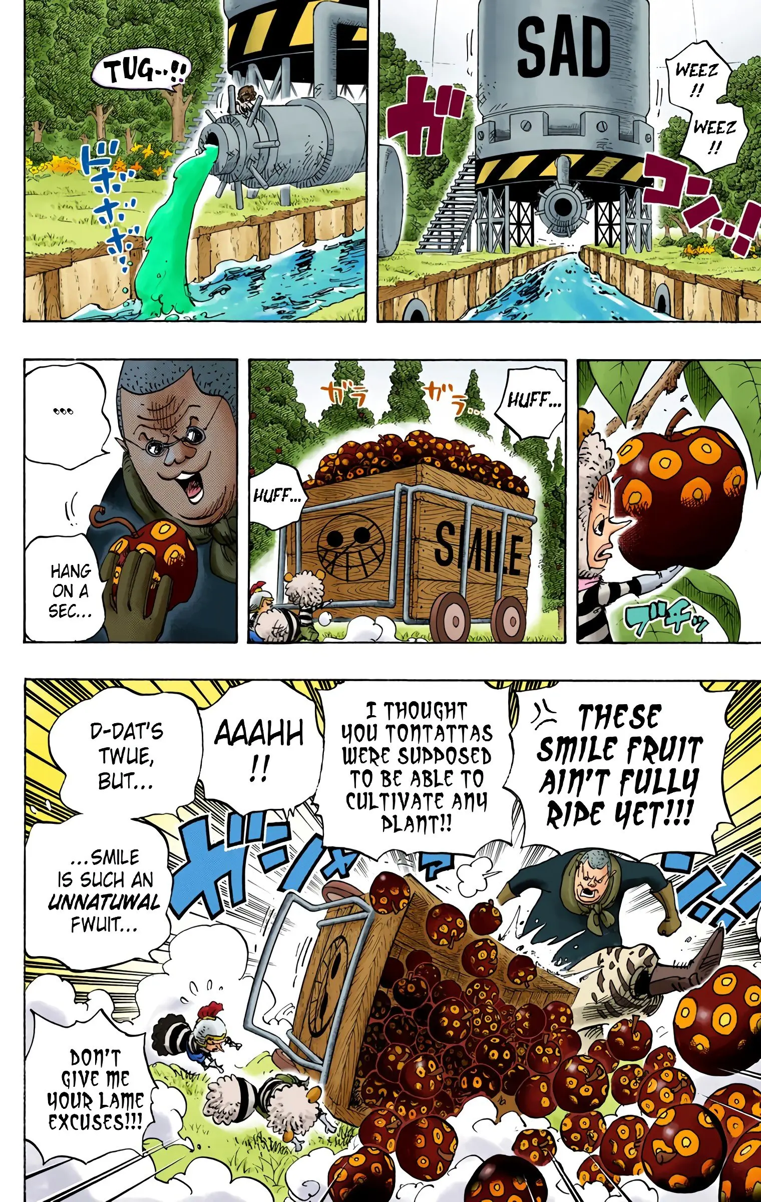 One Piece Colored, chapter 738, page 5