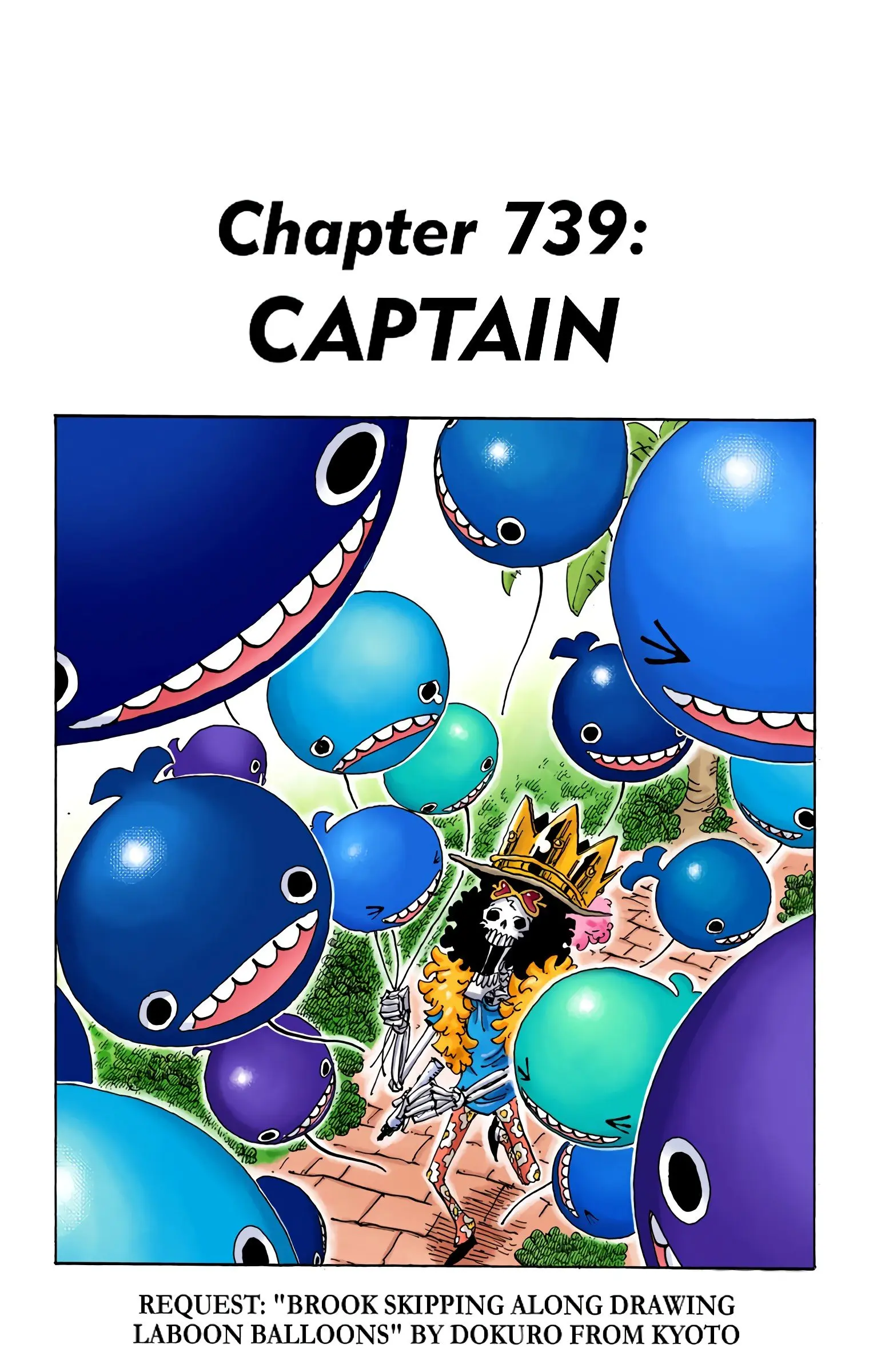 One Piece Colored, chapter 739, page 1