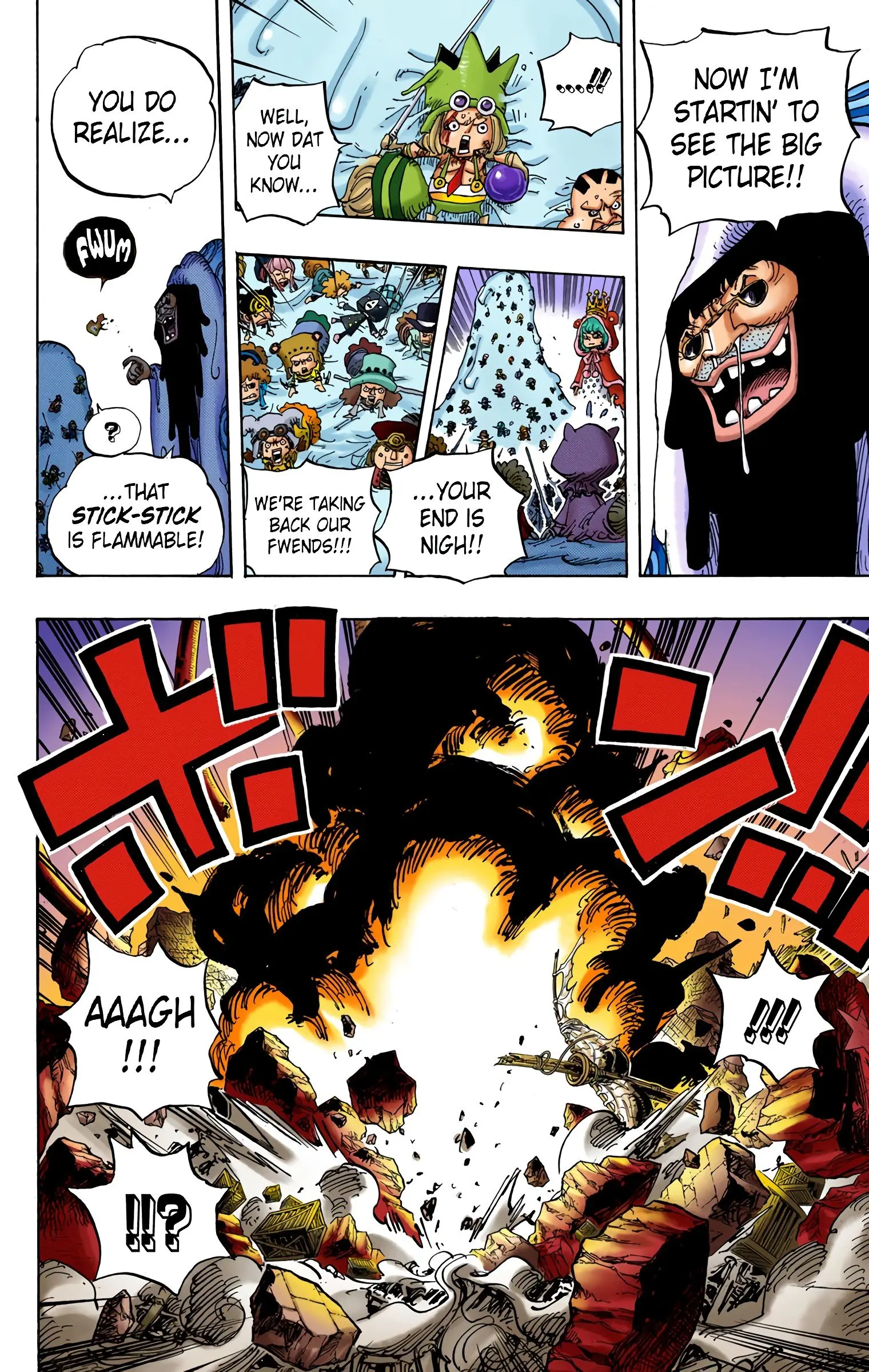 One Piece Colored, chapter 739, page 6