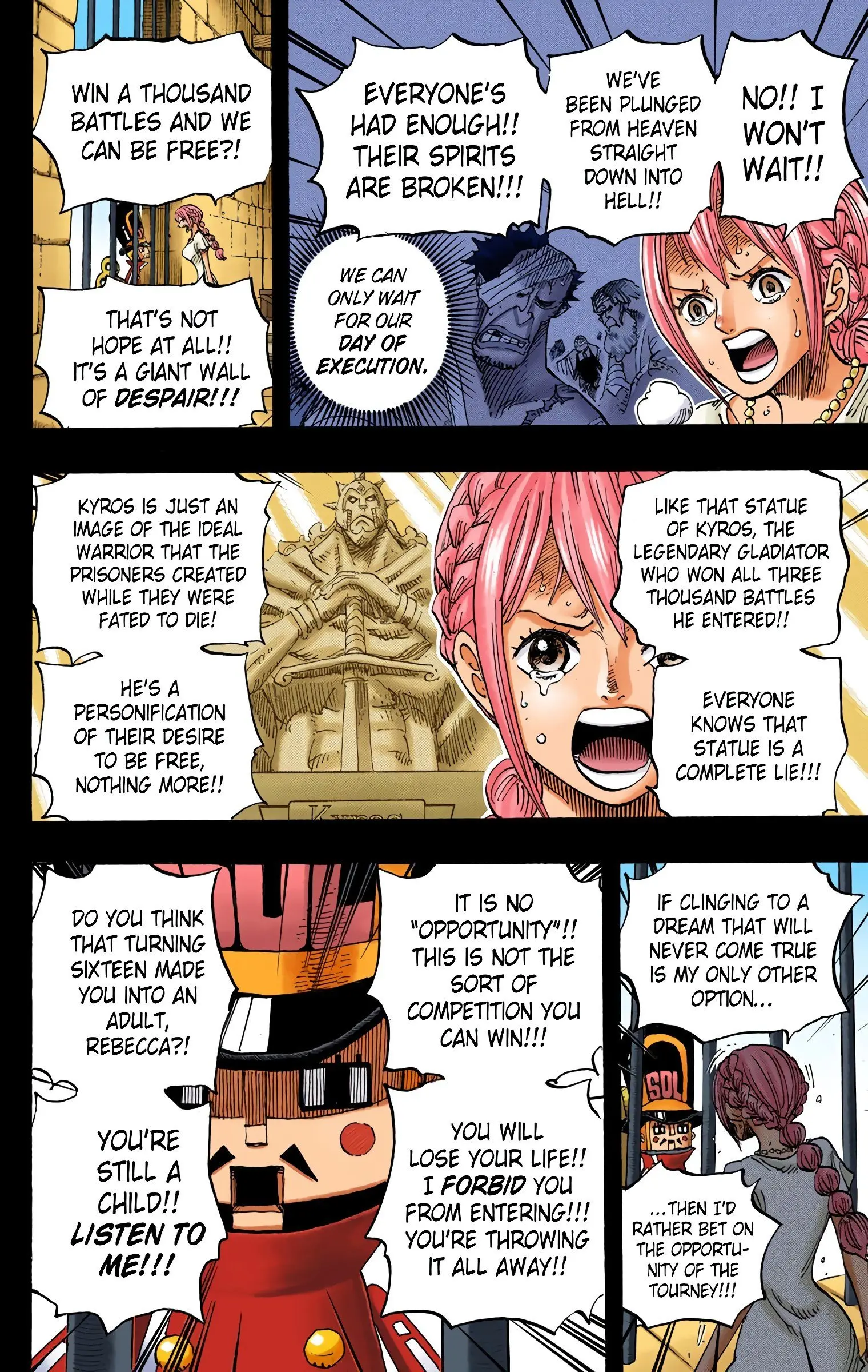 One Piece Colored, chapter 739, page 10