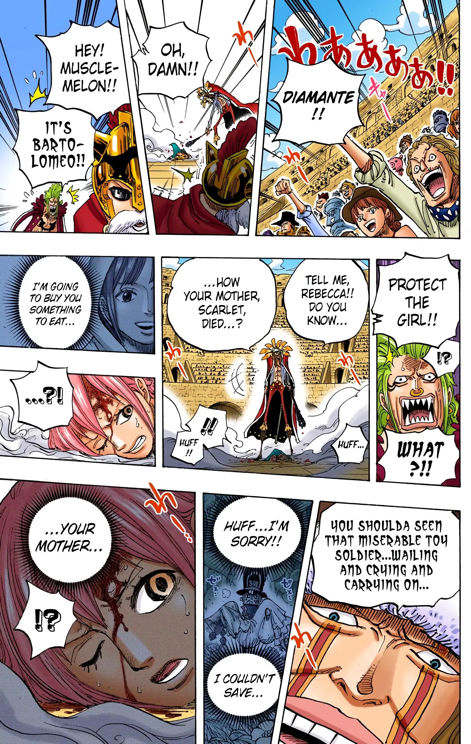 One Piece Colored, chapter 739, page 15