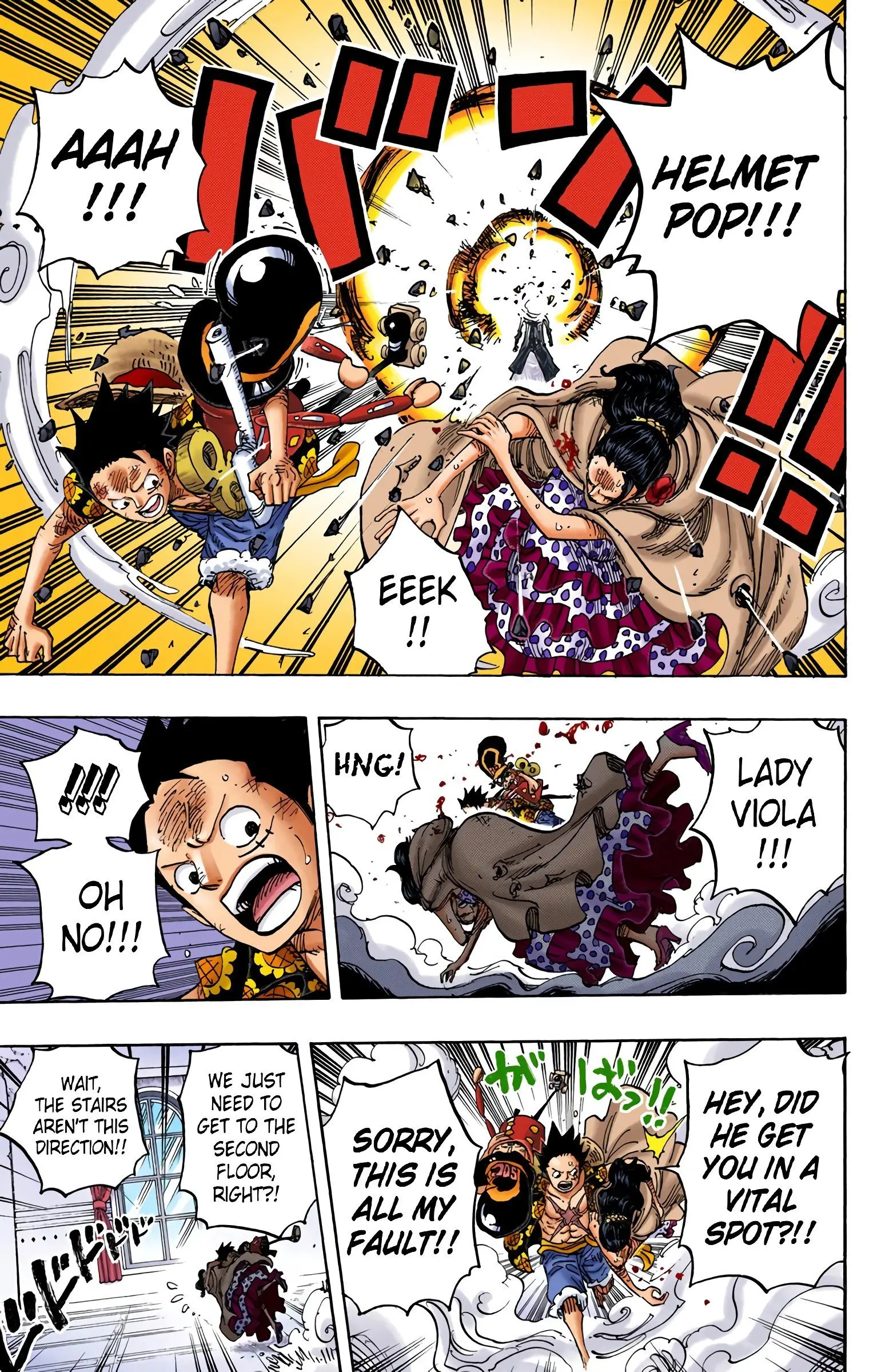 One Piece Colored, chapter 740, page 11
