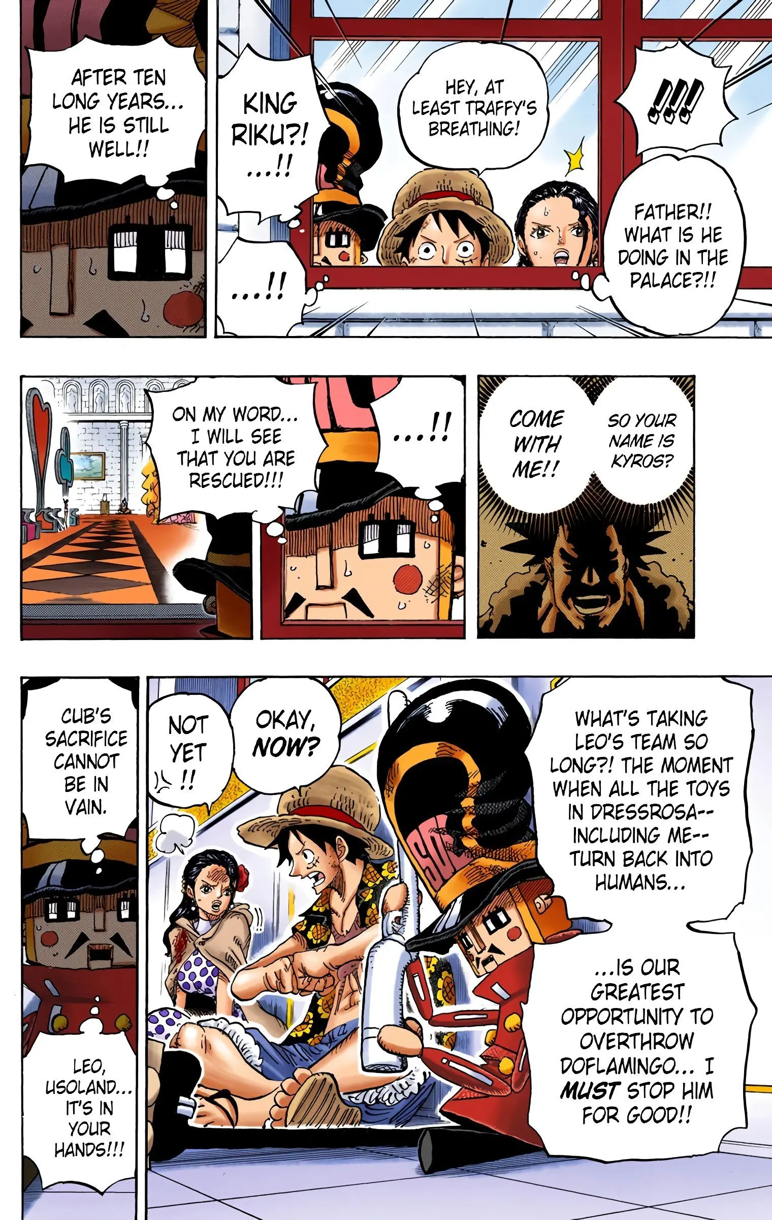 One Piece Colored, chapter 740, page 16