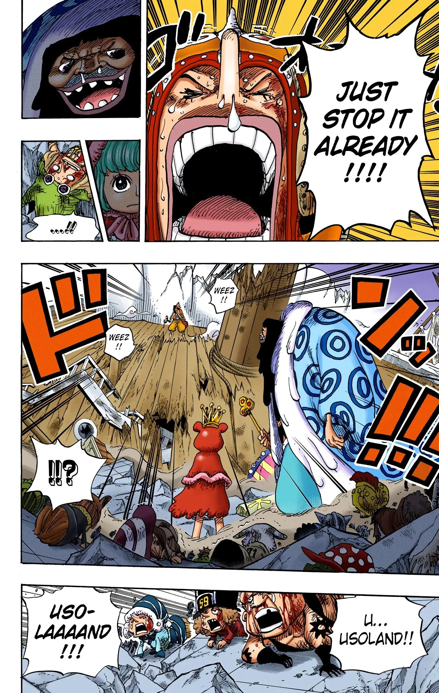 One Piece Colored, chapter 741, page 10