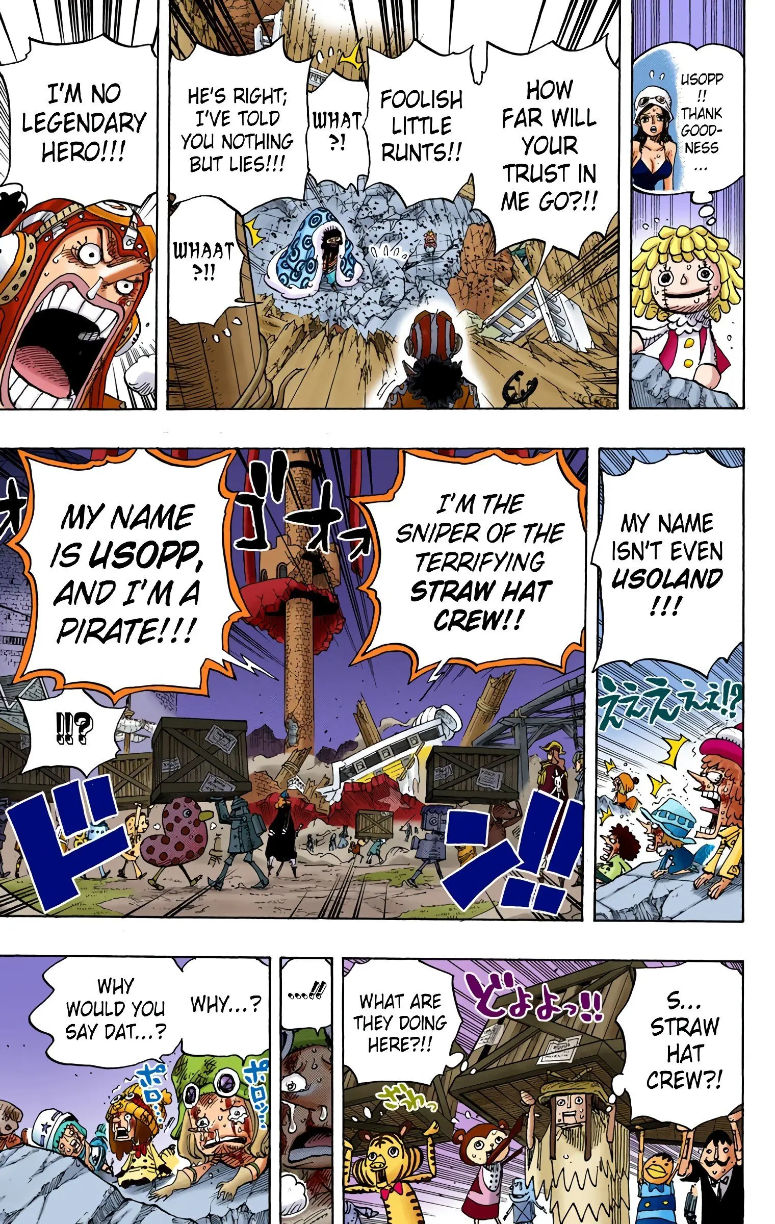 One Piece Colored, chapter 741, page 11