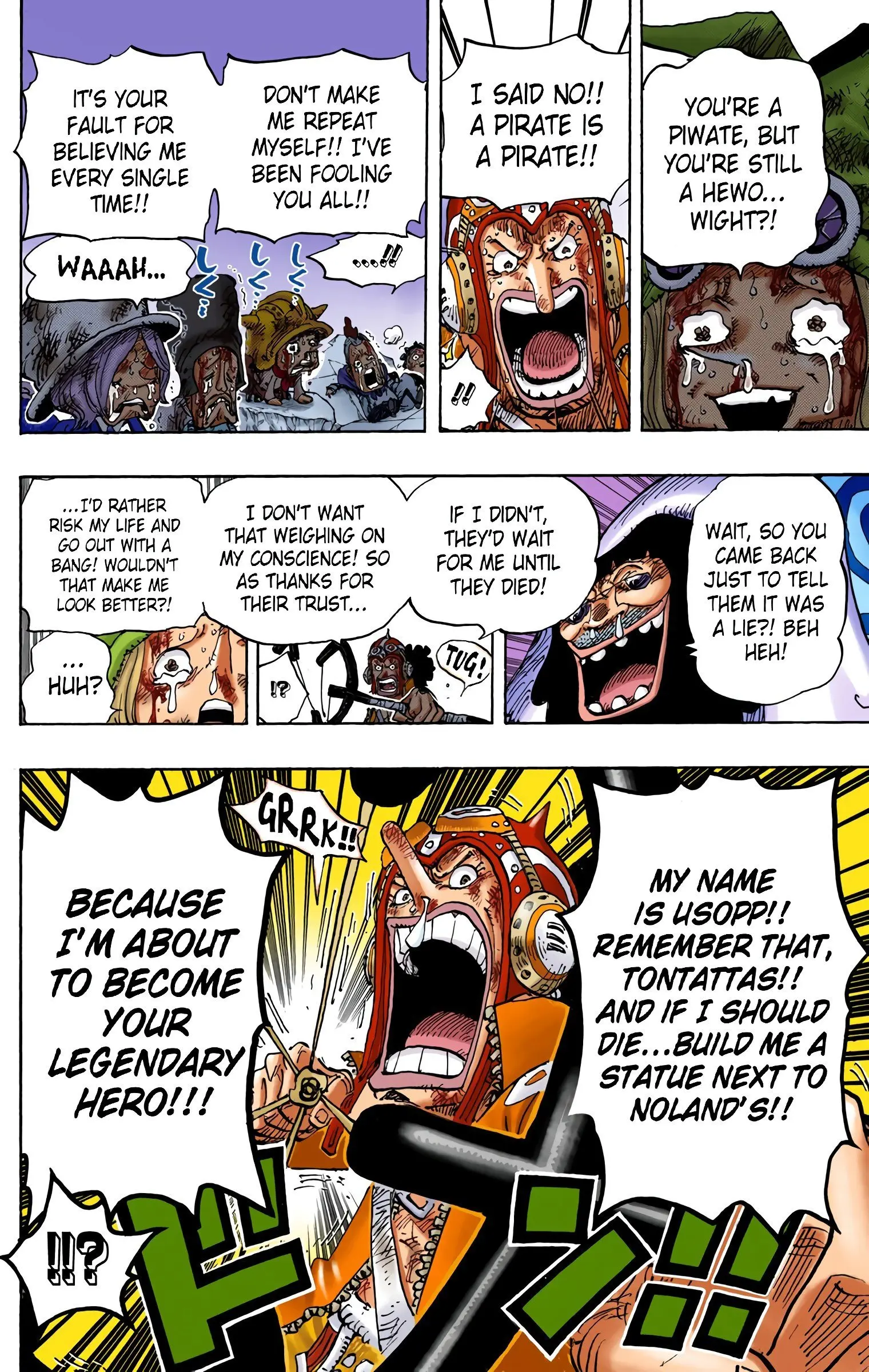 One Piece Colored, chapter 741, page 12