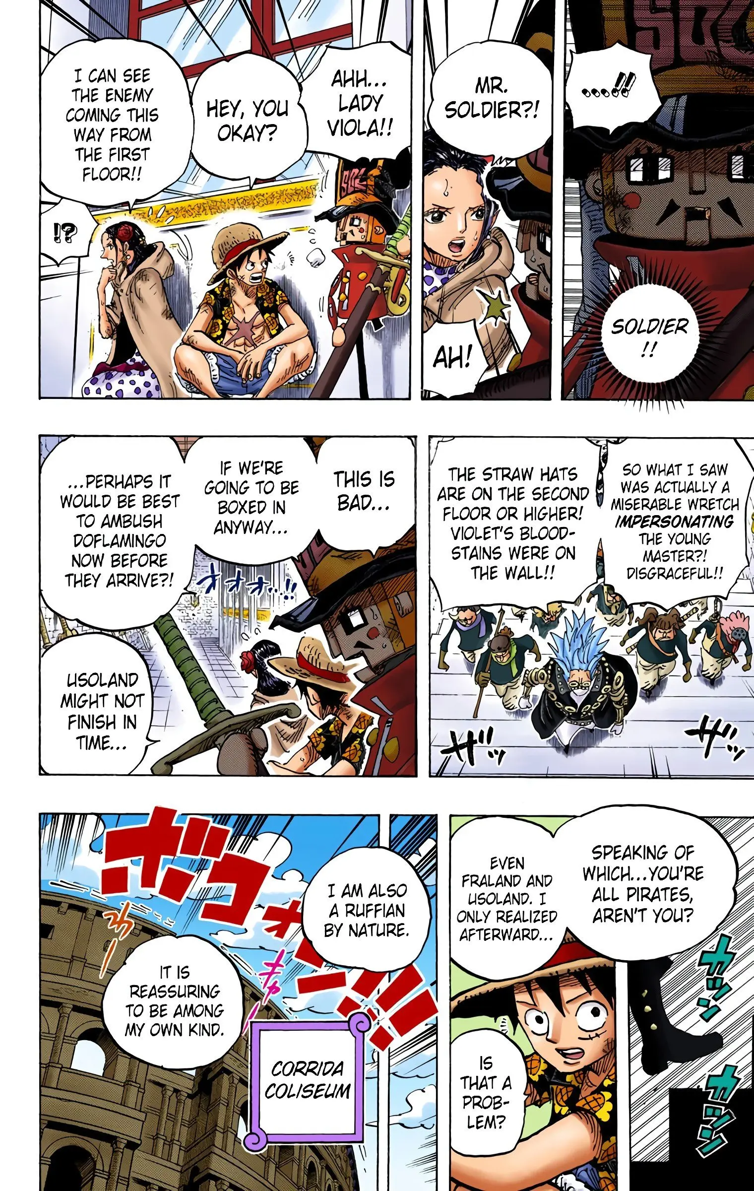 One Piece Colored, chapter 742, page 14