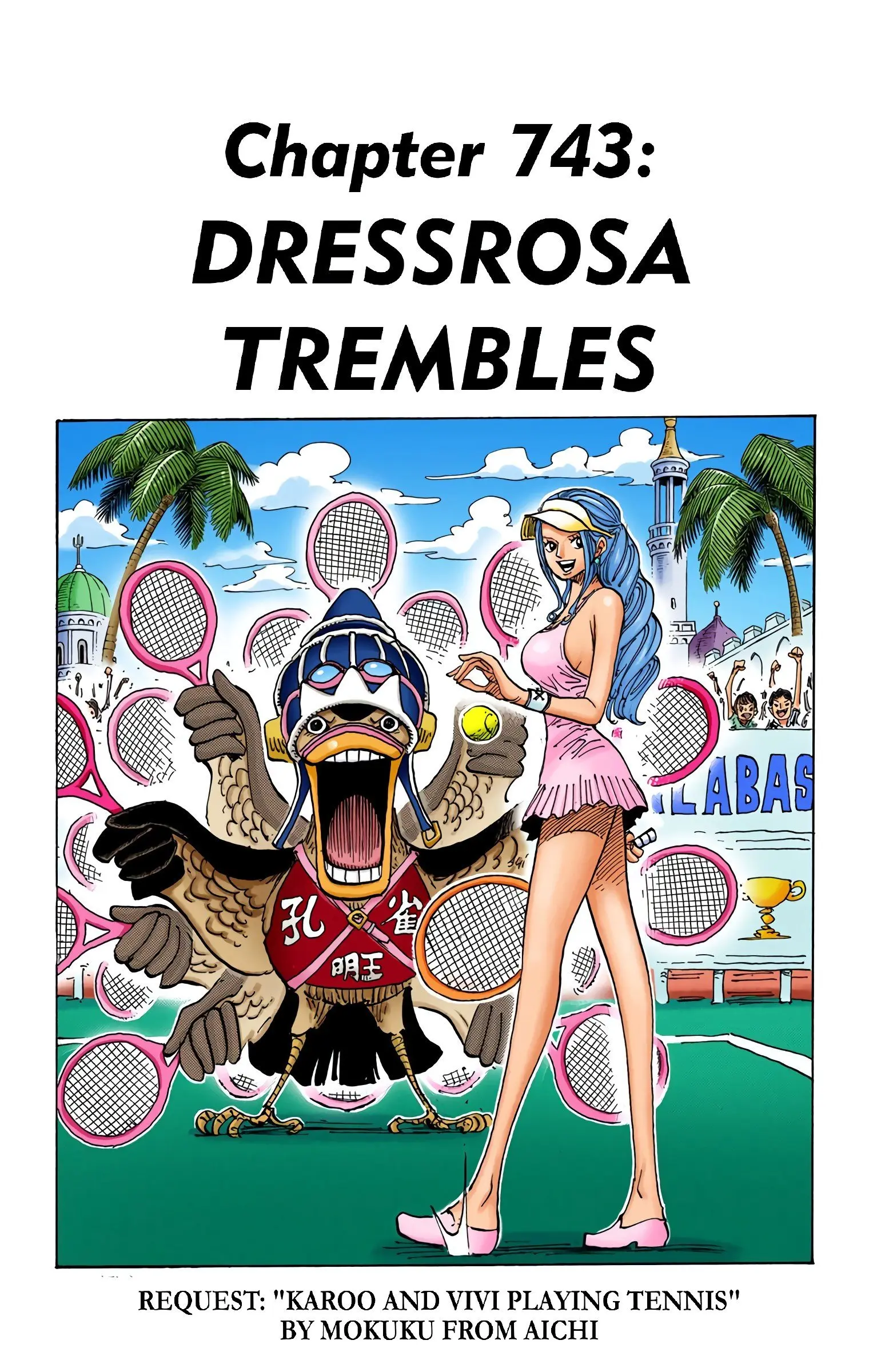 One Piece Colored, chapter 743, page 6