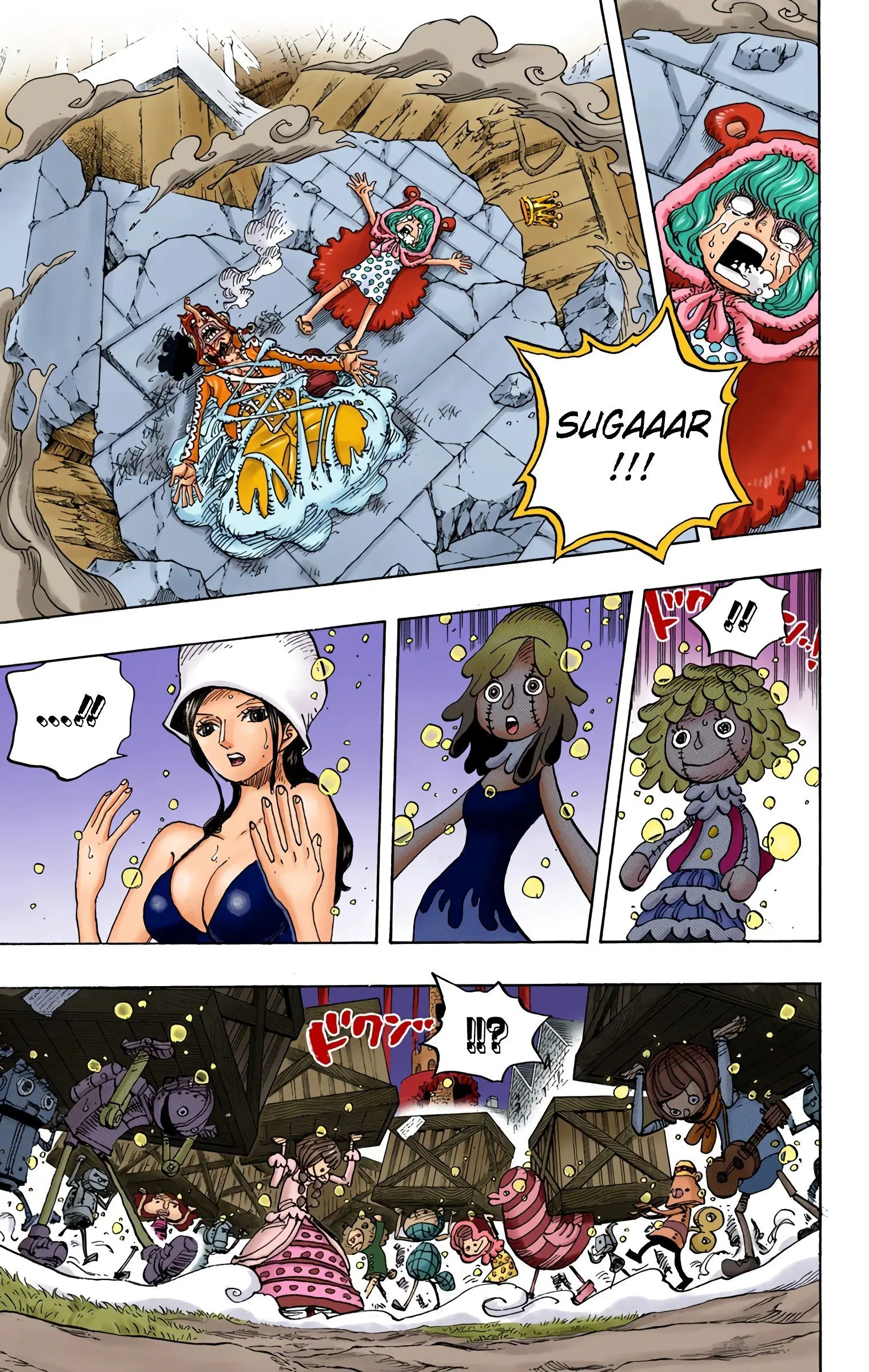One Piece Colored, chapter 743, page 8
