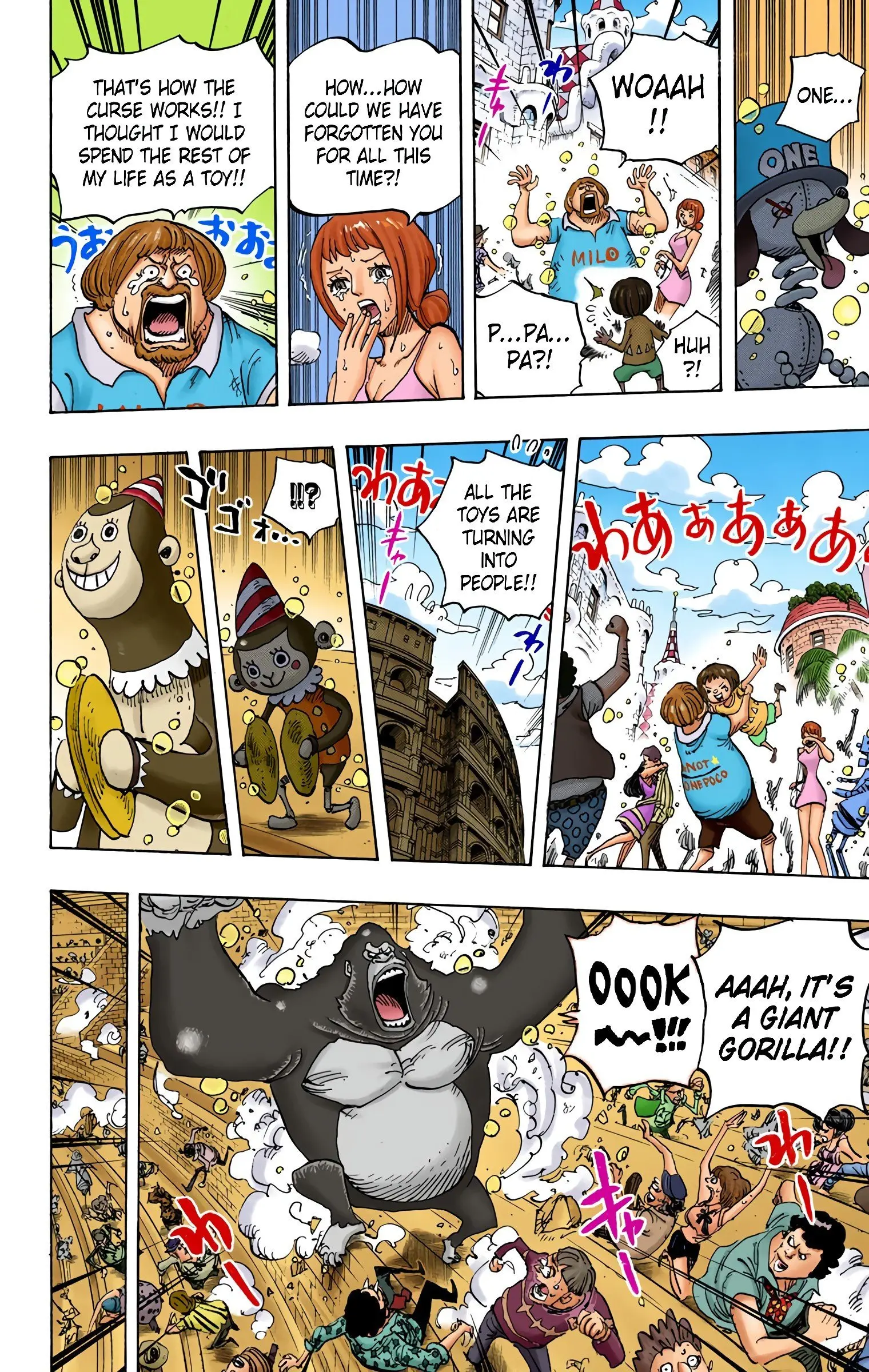 One Piece Colored, chapter 743, page 11