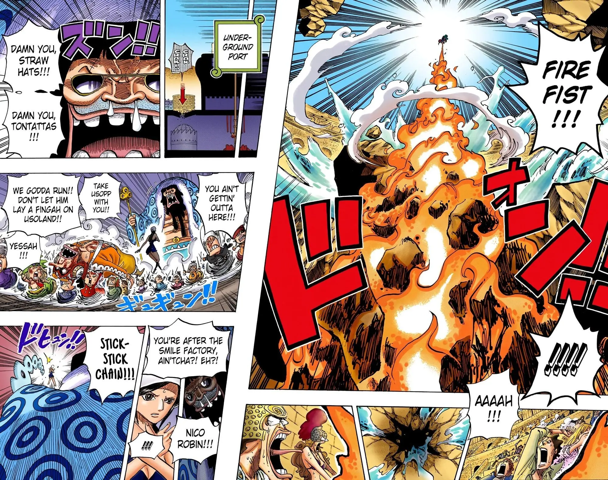 One Piece Colored, chapter 744, page 6