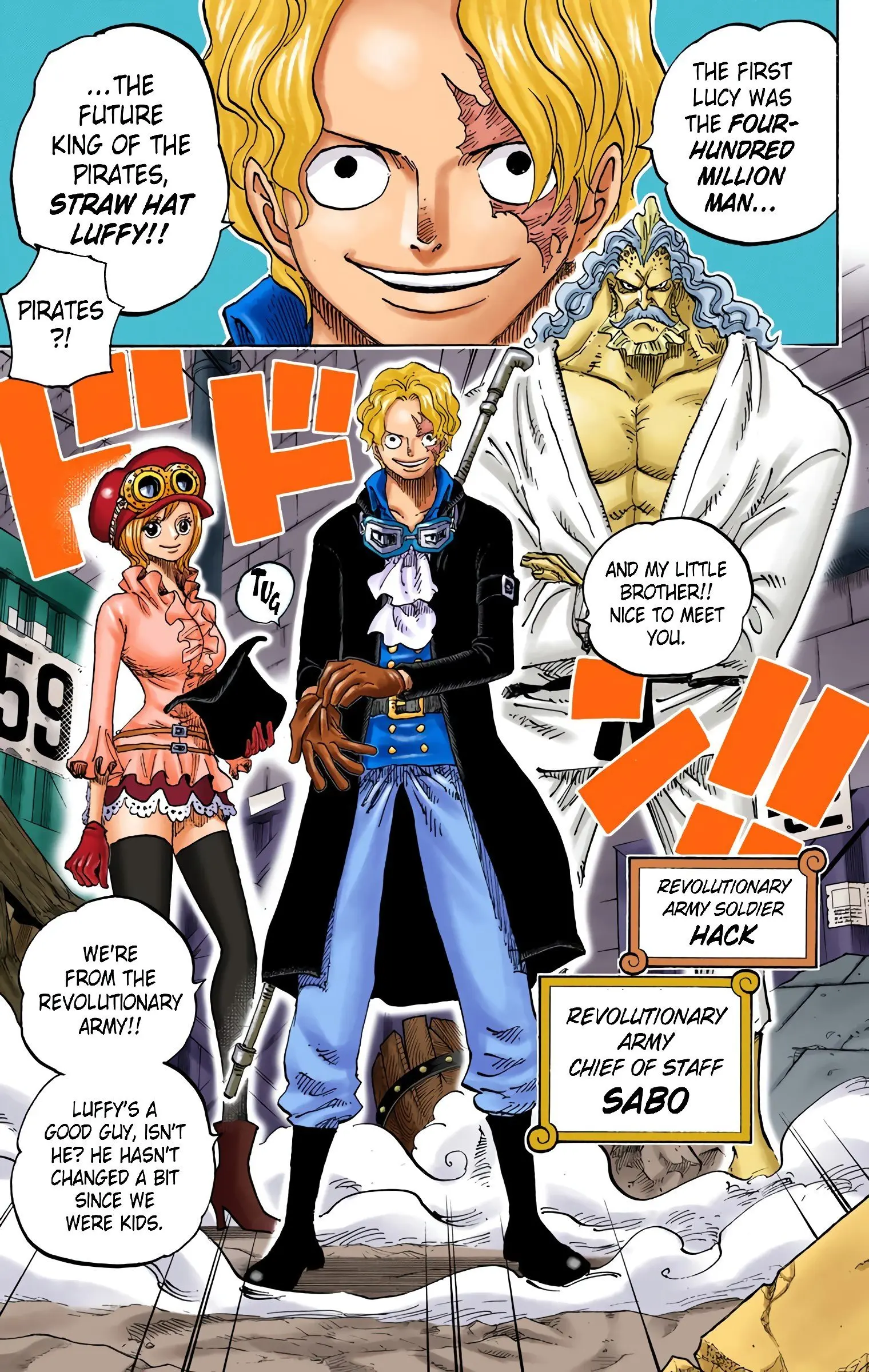 One Piece Colored, chapter 744, page 12