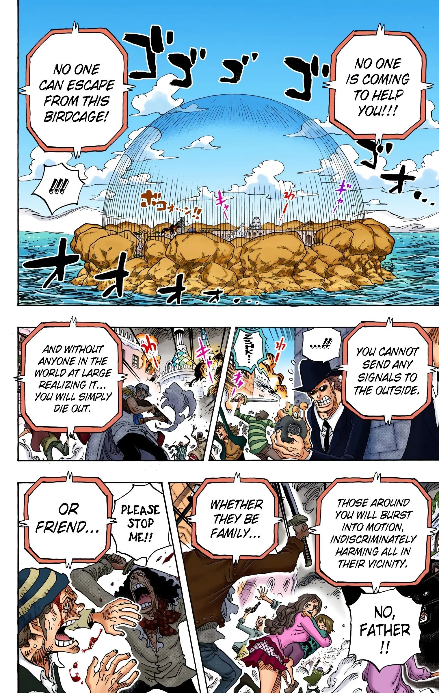 One Piece Colored, chapter 746, page 2