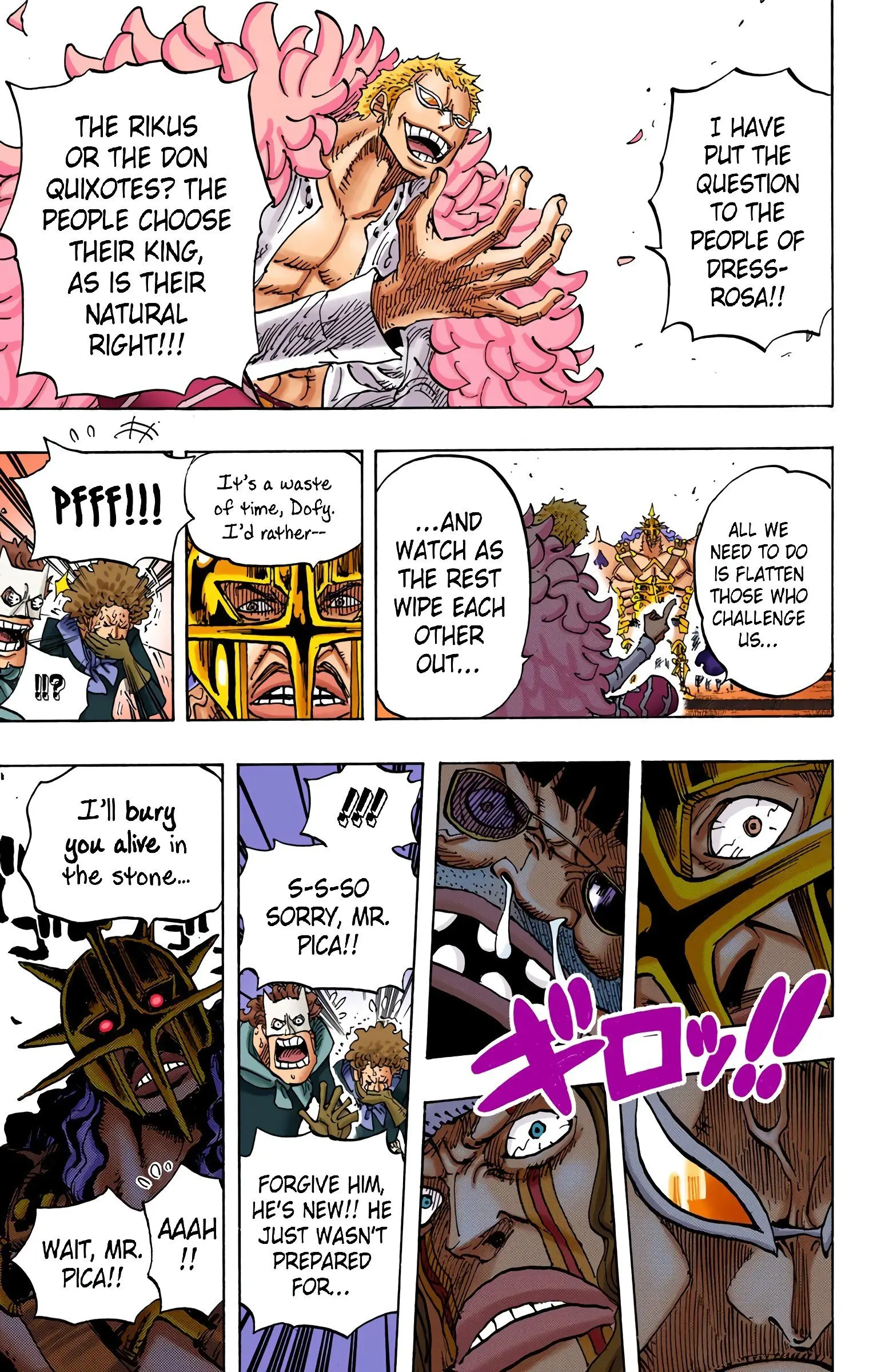 One Piece Colored, chapter 747, page 8