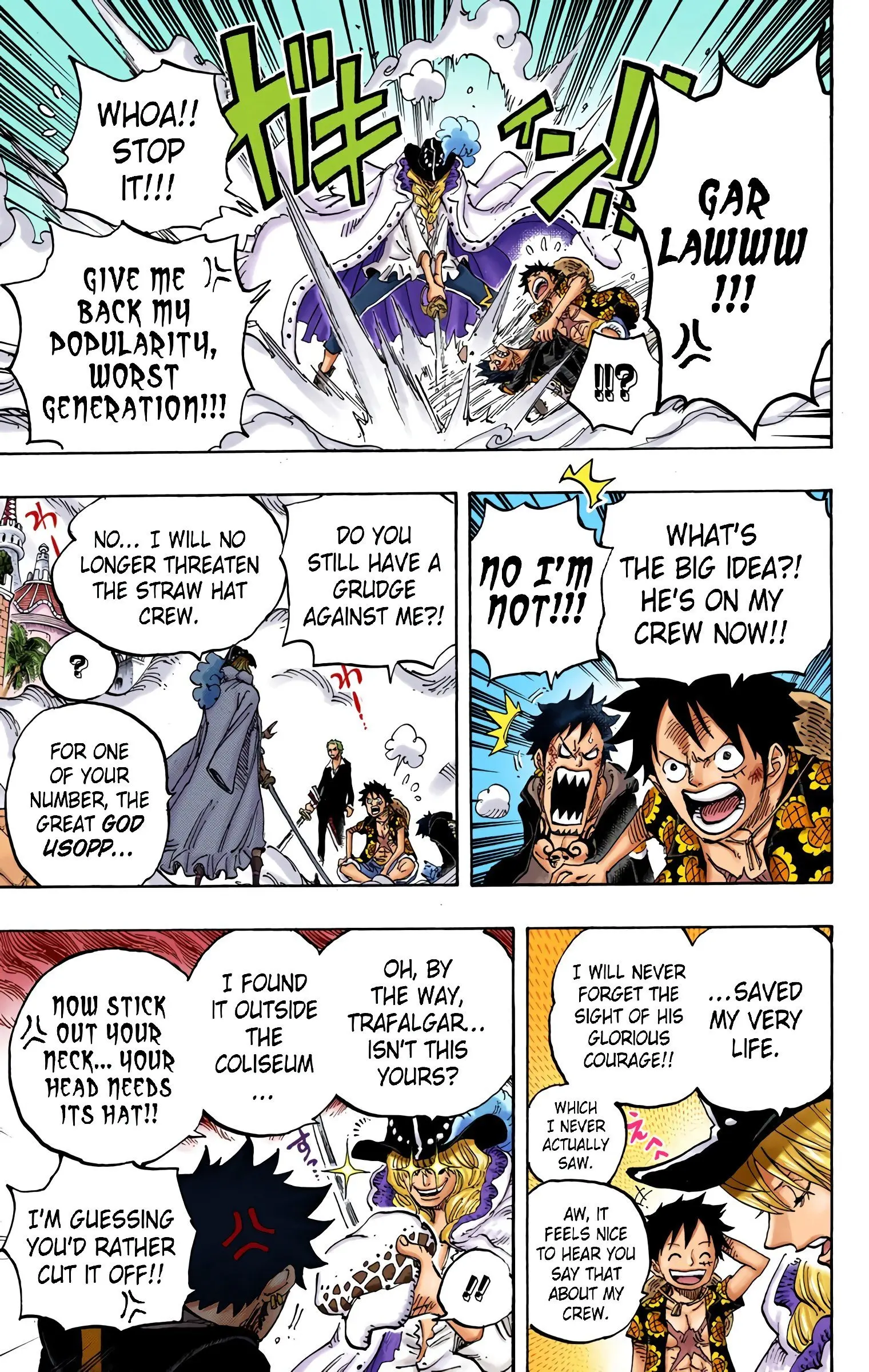 One Piece Colored, chapter 748, page 6