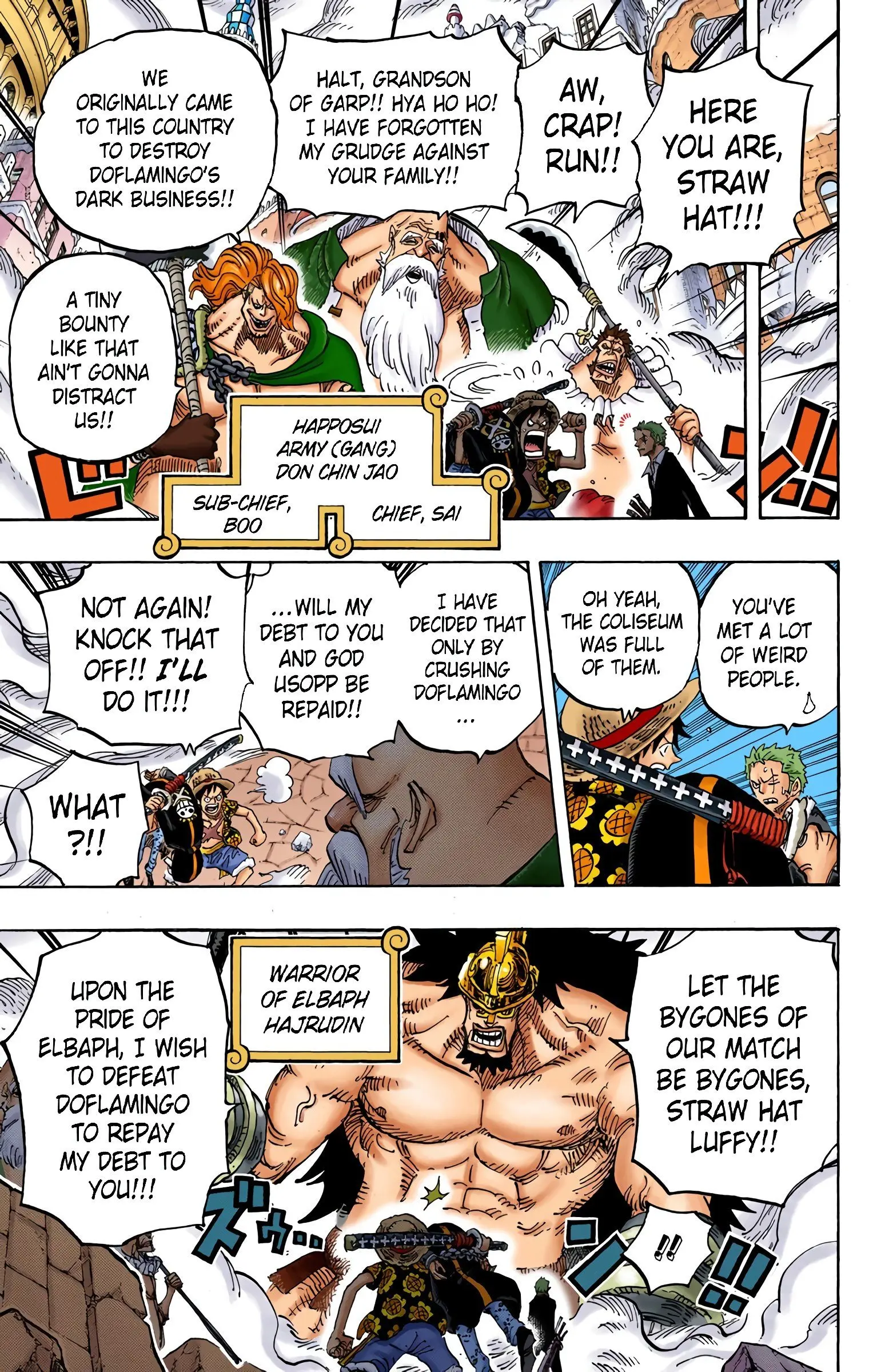 One Piece Colored, chapter 748, page 8