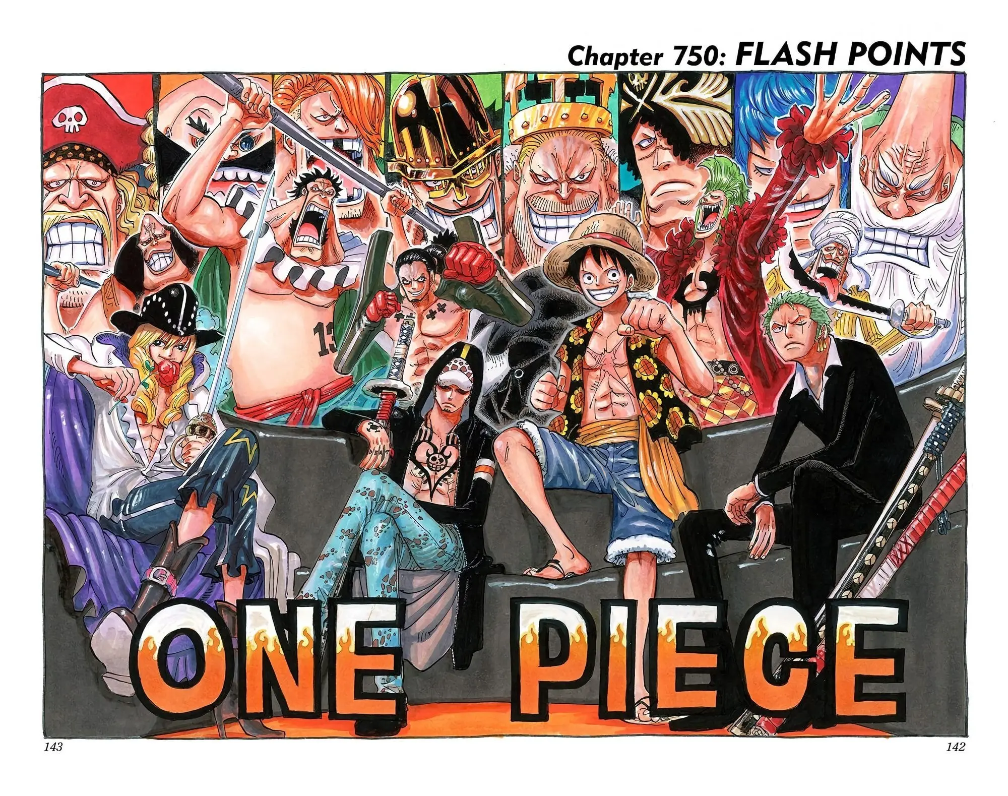 One Piece Colored, chapter 750, page 1