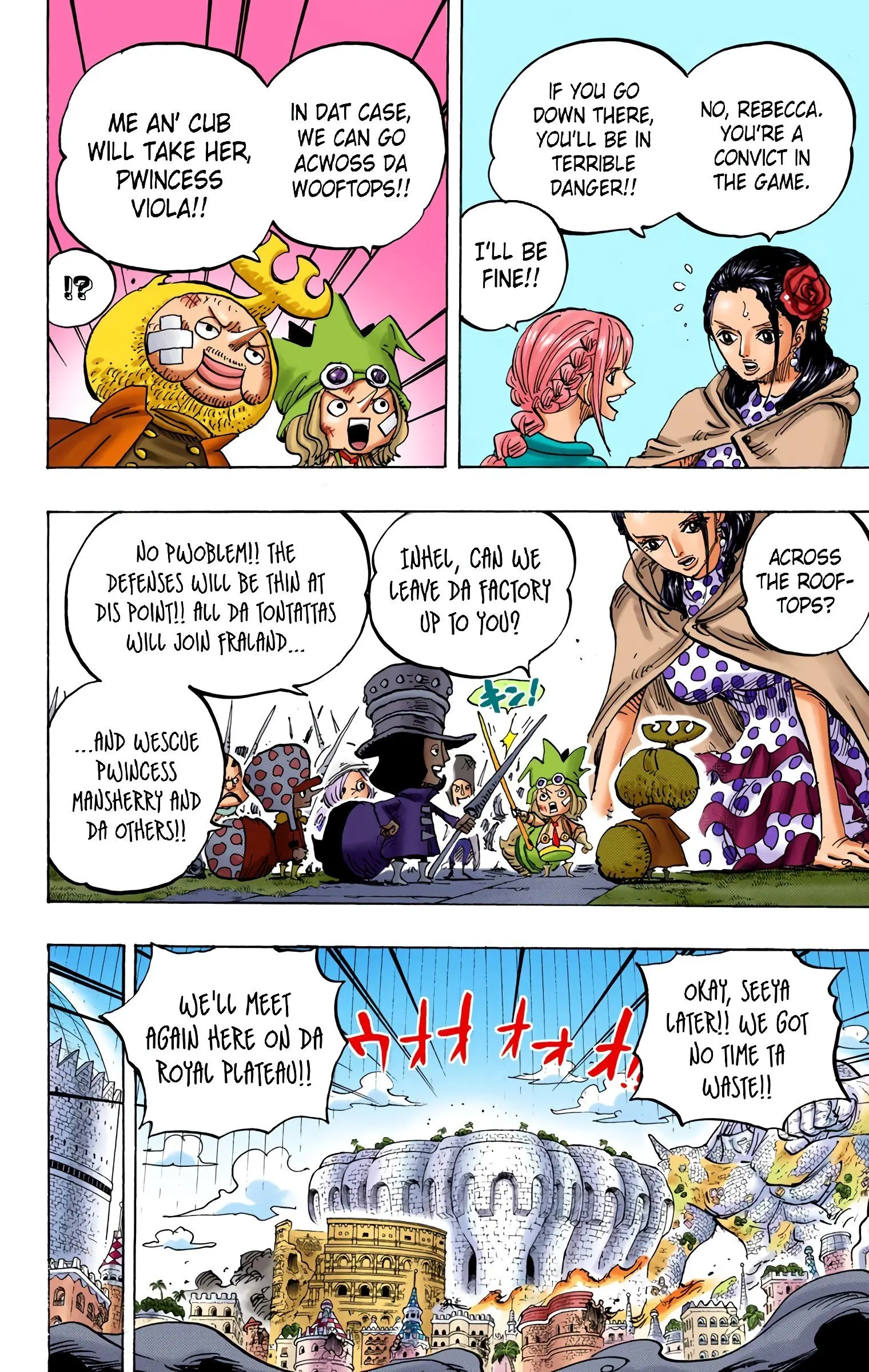 One Piece Colored, chapter 750, page 11